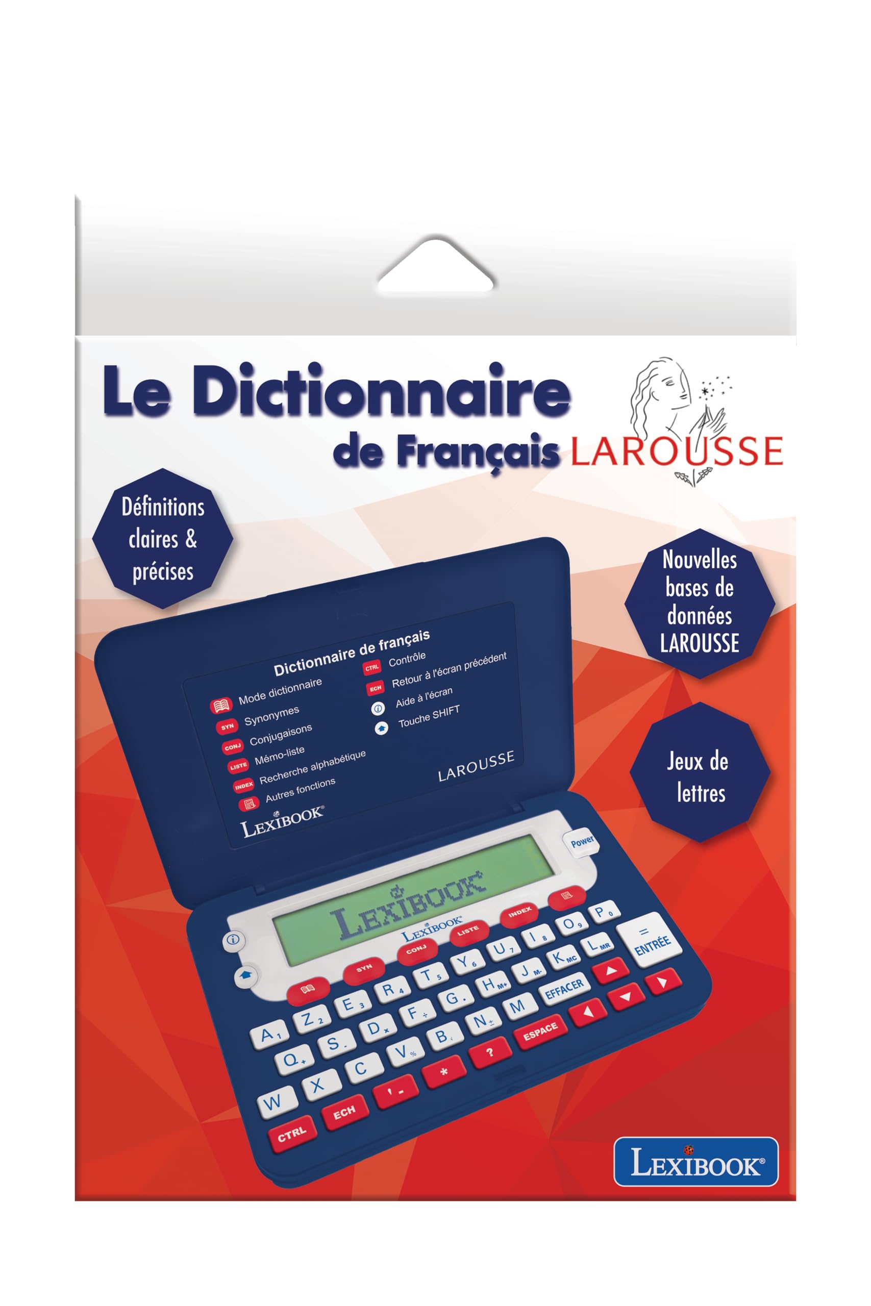 Lexibook Larousse D860FR dizionario elettronico francese blu