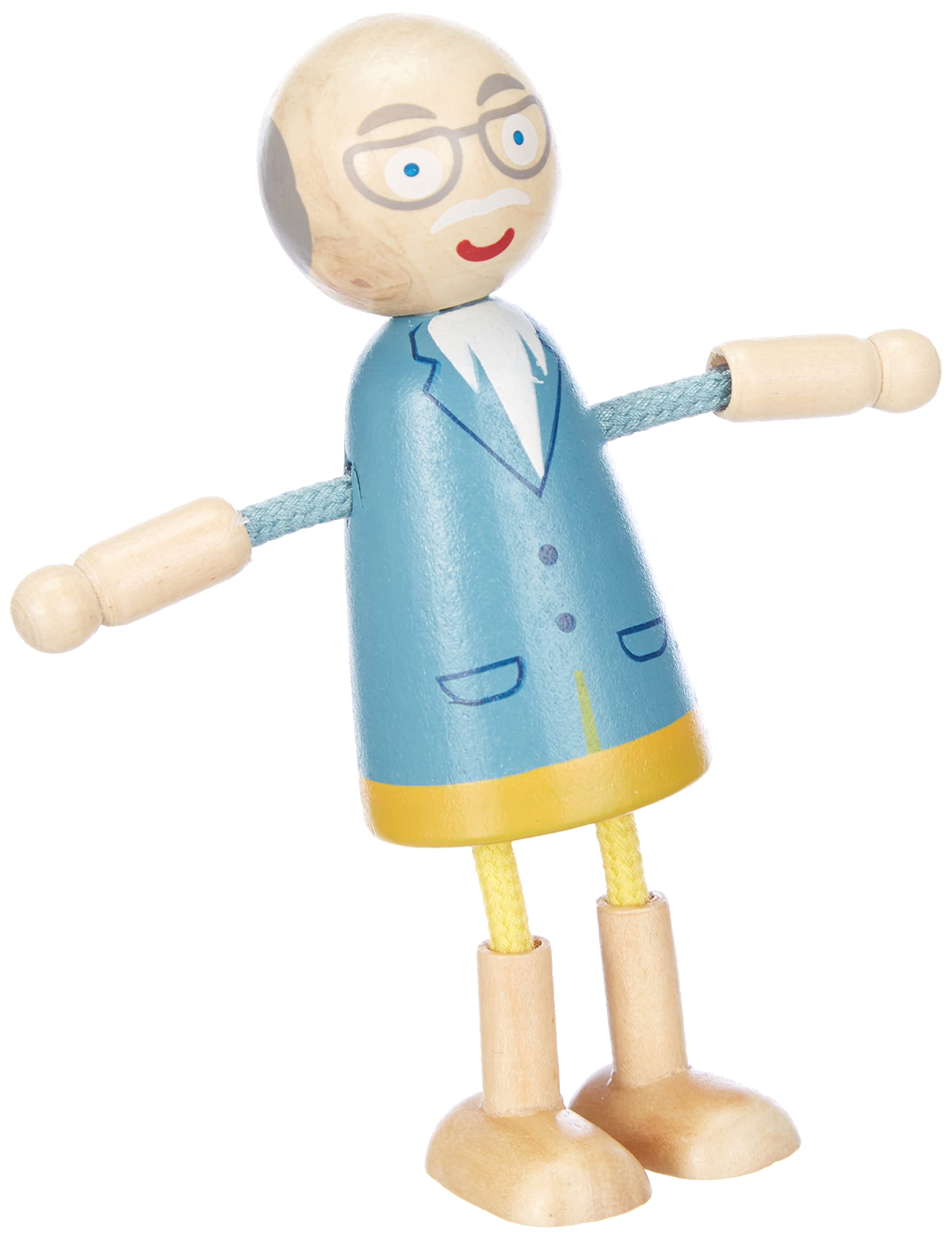 smallfoot Famiglia 11804 bambole legno 6 pezzi