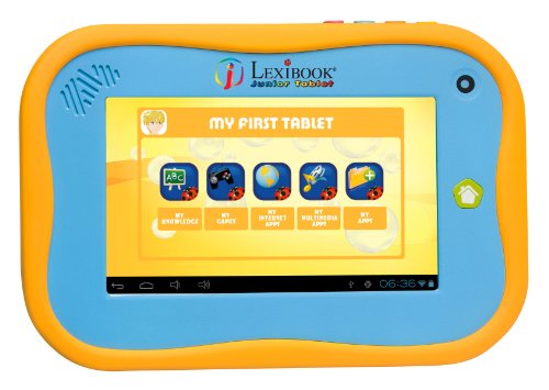 Lexibook Junior Tablet MFC280EN tablet bambini blu giallo 3-6 anni