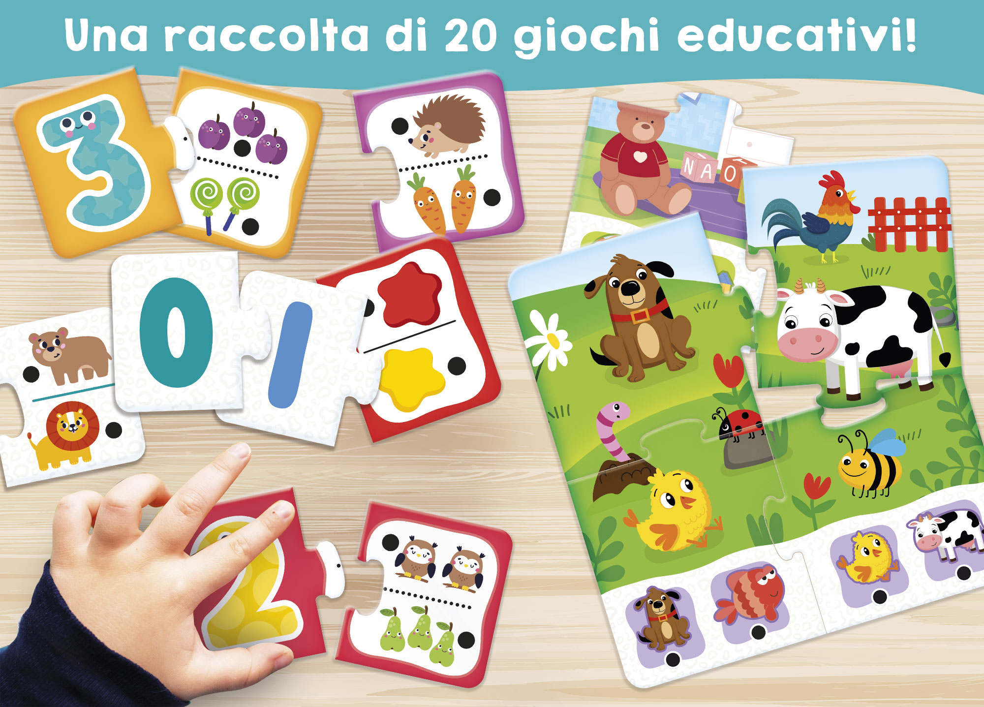Lisciani Carotina Baby Penna Parlante 20 giochi educativi logica