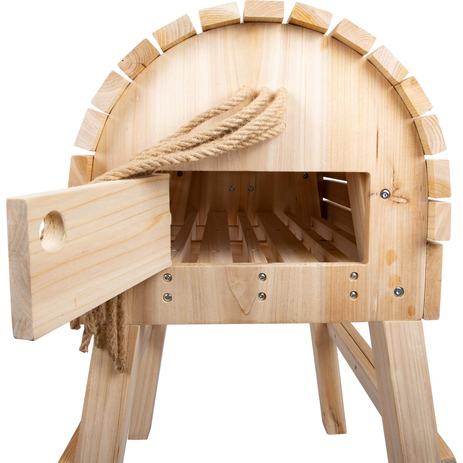 small foot 11664 cavallo legno con gradino e cavezza