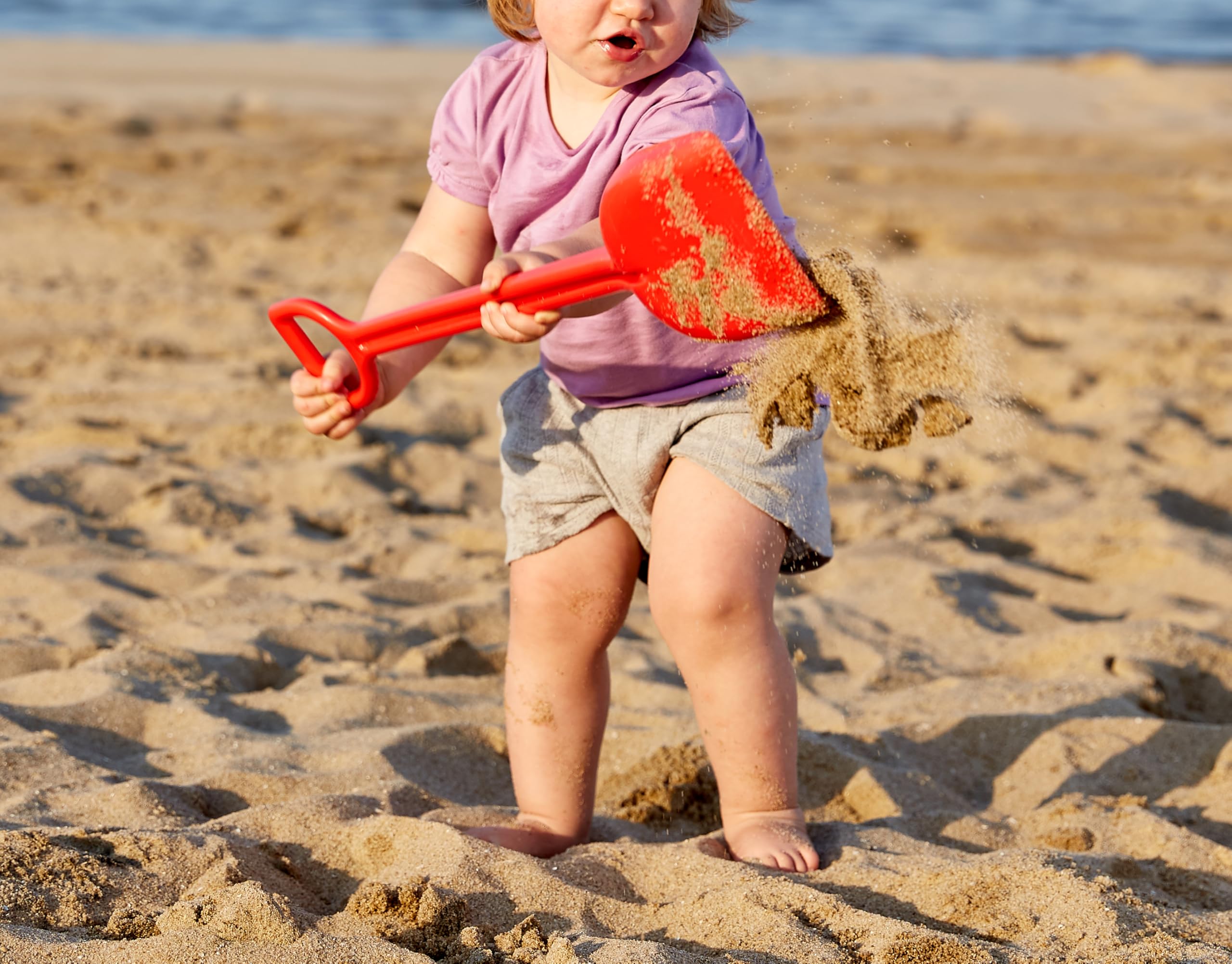 Hape Paletta Portentosa rossa paletta spiaggia bambini 18 mesi