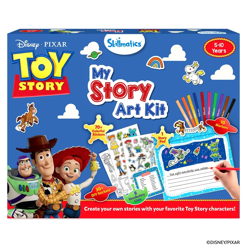 Skillmatics My Story Art Kit Toy Story kit creativo 5-10 anni