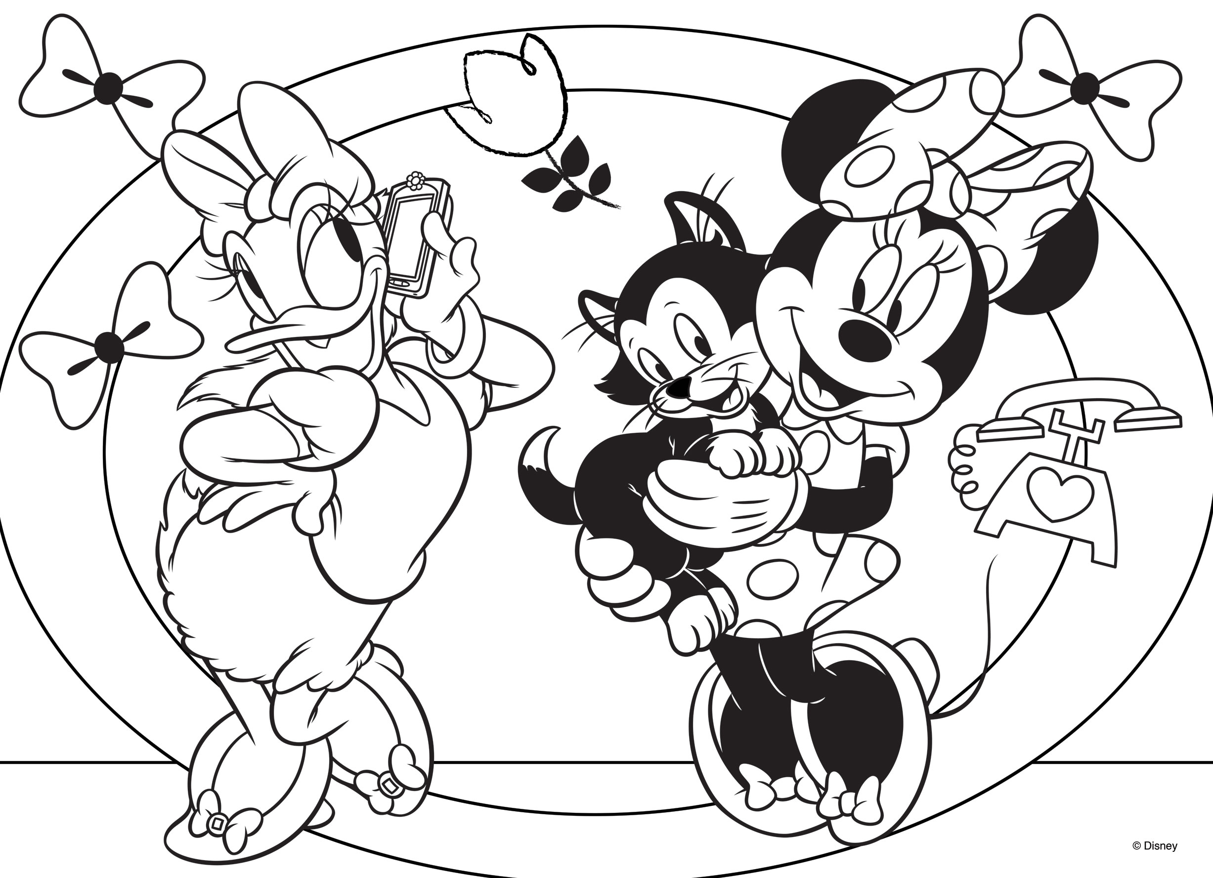 Lisciani Disney Maxi Floor 24 Minnie puzzle bambini double-face