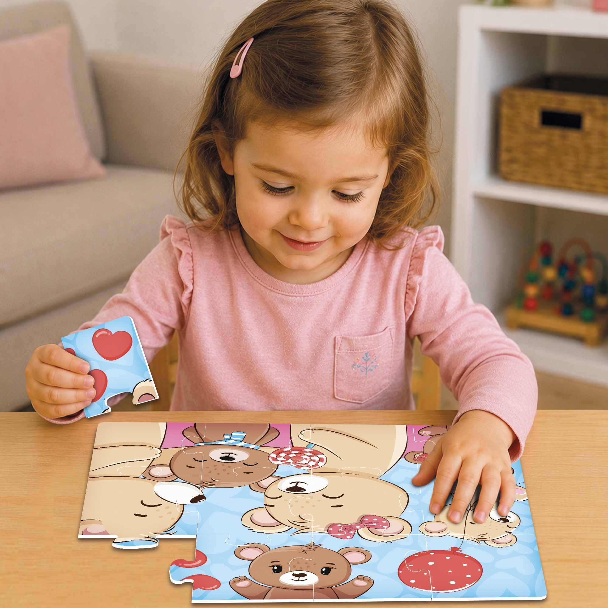 Lisciani Carotina Baby Logic gioco orsetti Teddy Bears