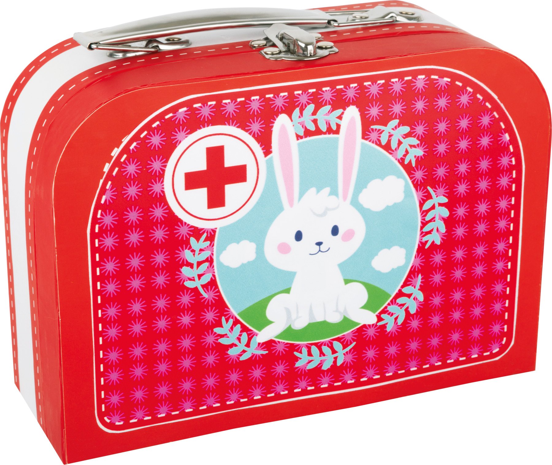 smallfoot 10864 valigia veterinario legno con coniglietto