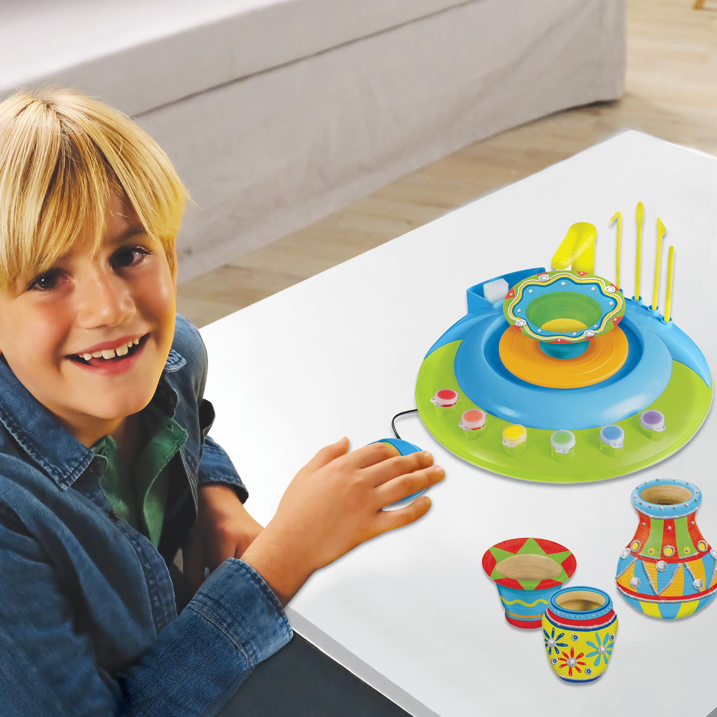 Lexibook CRPOT1 tornio ceramica per bambini con pedale