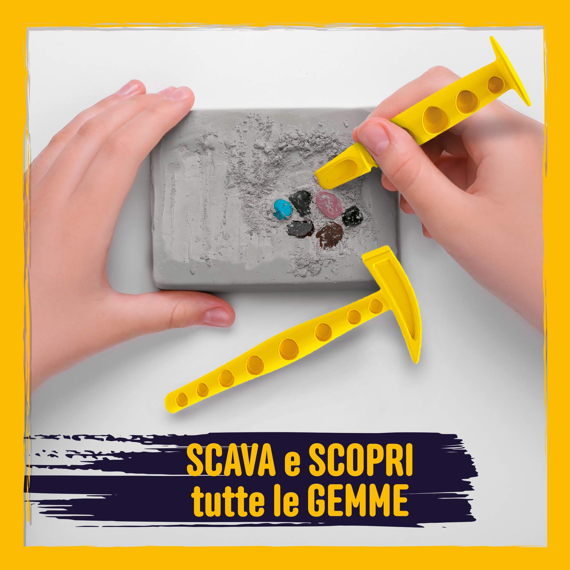 Lisciani I'm a Genius Laboratorio Mineralogia kit gemme