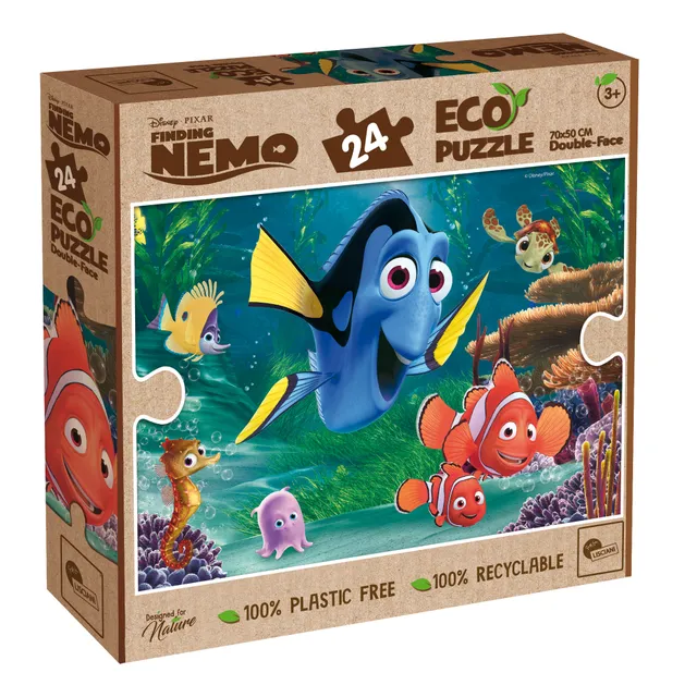 Lisciani Disney Eco-Puzzle Nemo 24 puzzle da colorare