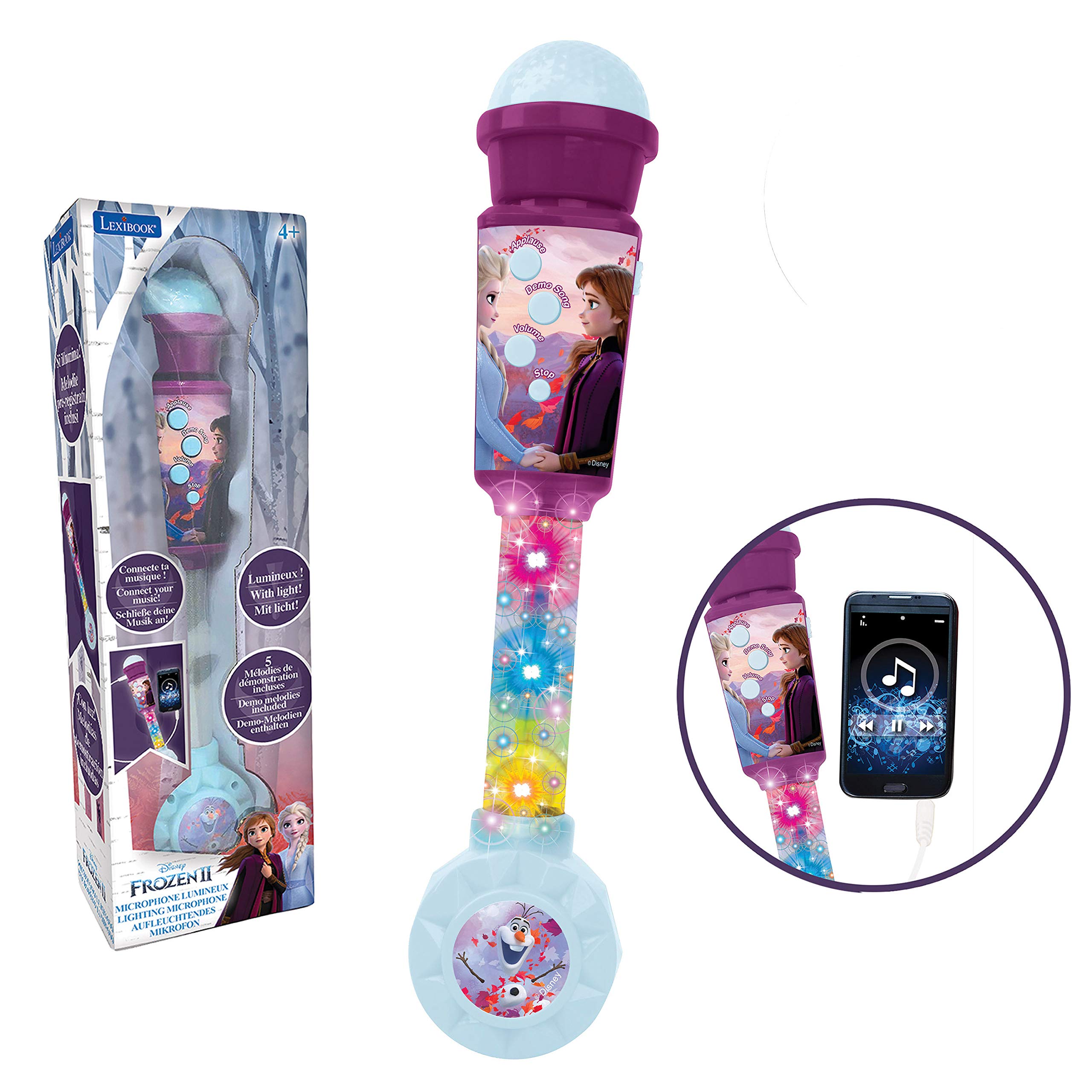 Lexibook Frozen MIC90FZ microfono bambini luminoso