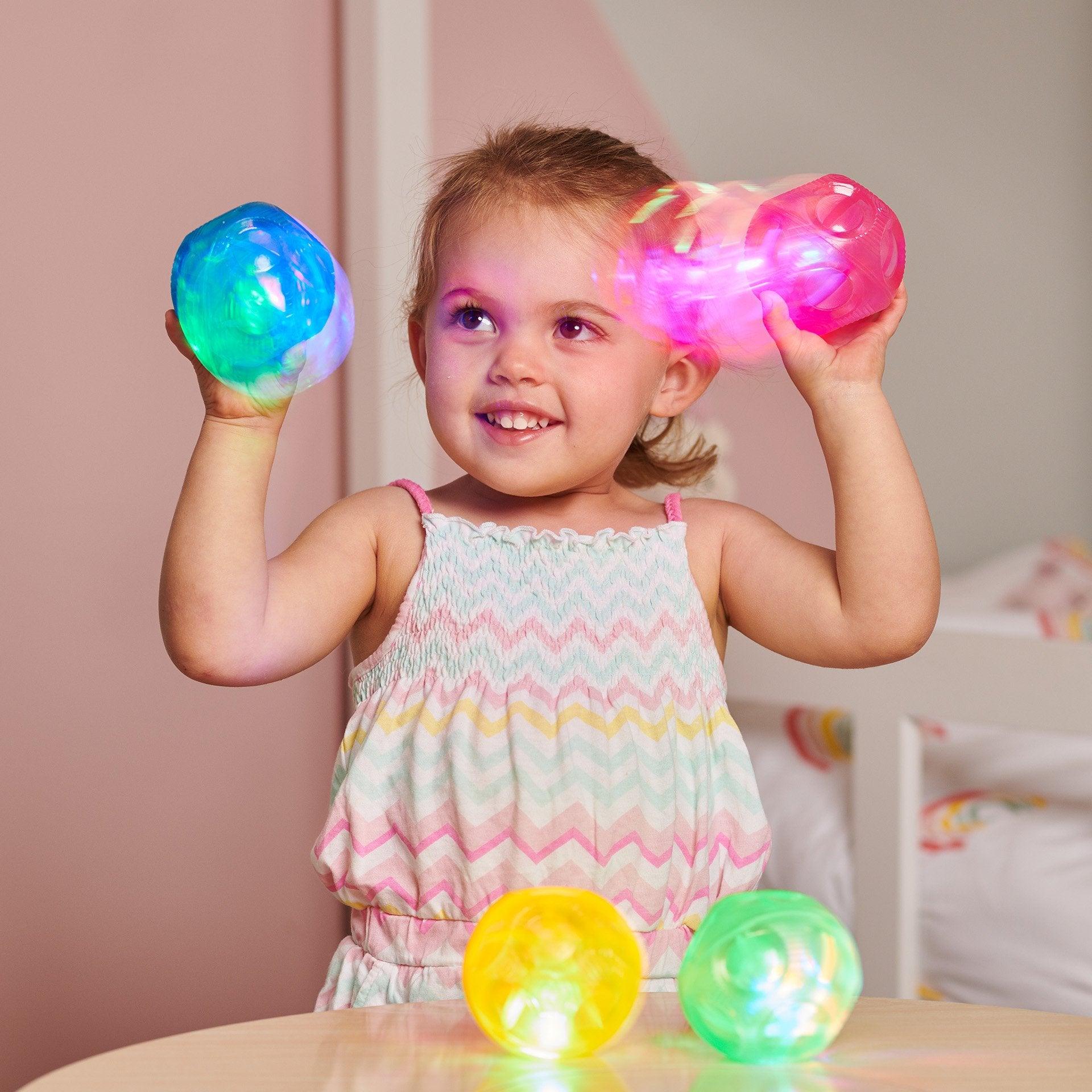 Tickit Palline sensoriali luminose irregolari 4 pezzi