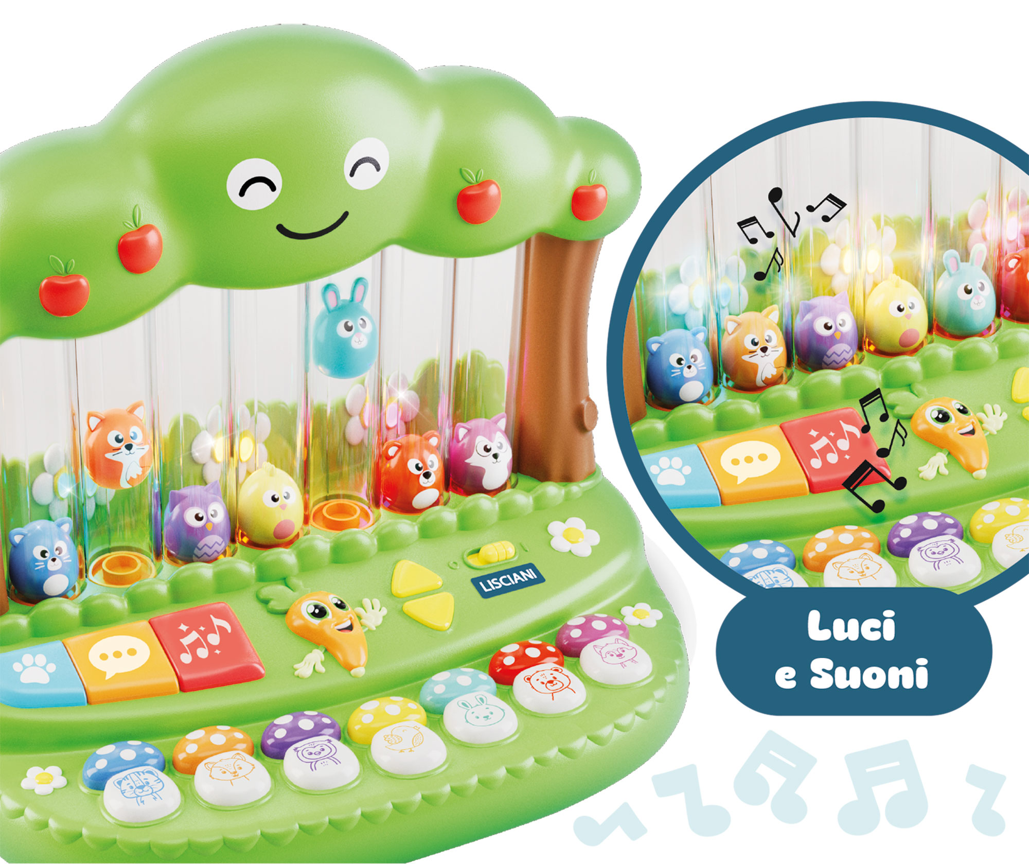 Carotina Baby Boschetto Salterino gioco elettronico luminoso