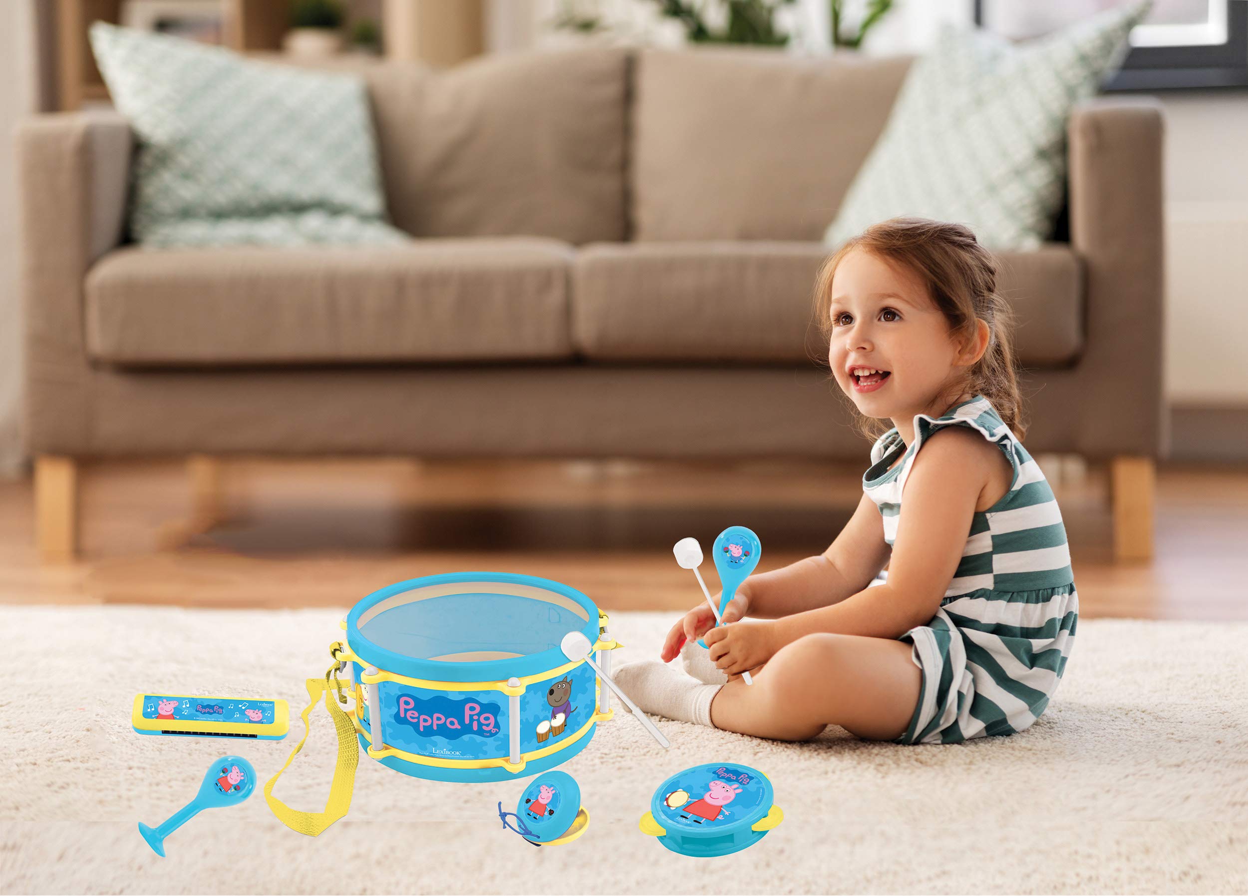 Lexibook K360PP Peppa Pig set 7 strumenti musicali bambini
