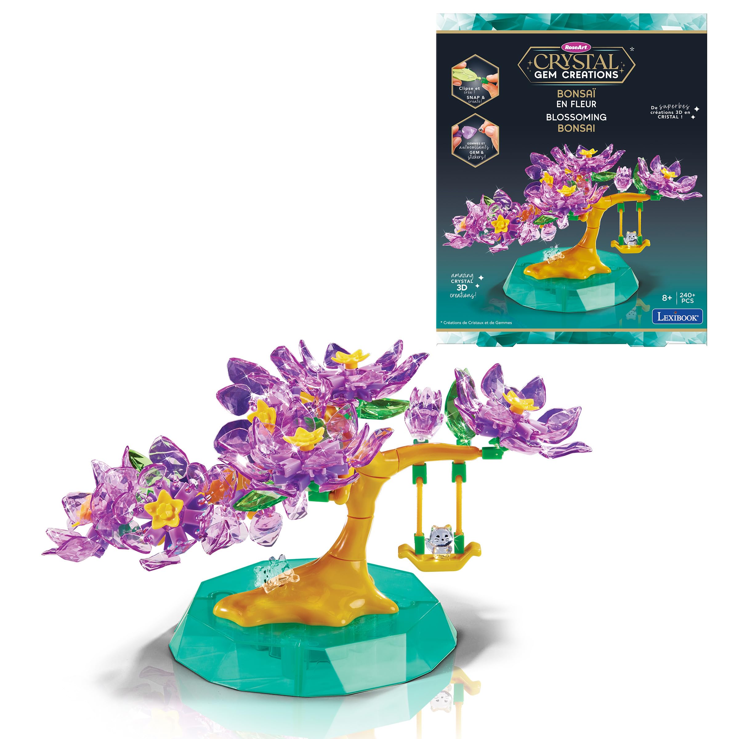 Lexibook Cristallo CRSS58 kit bonsai fiorito con gemme