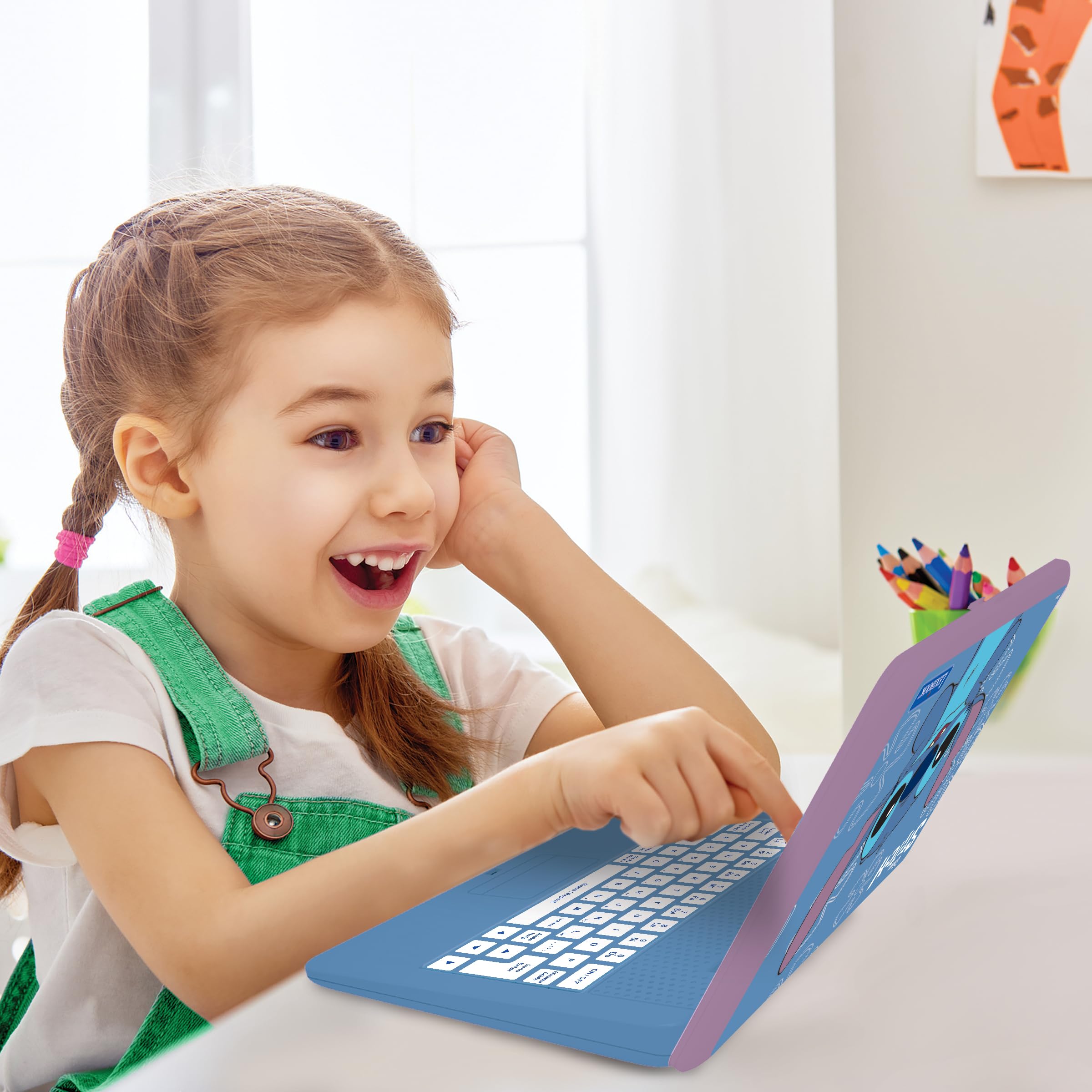 Lexibook Stitch JC599Di5 Computer Educativo Bilingue Bambini