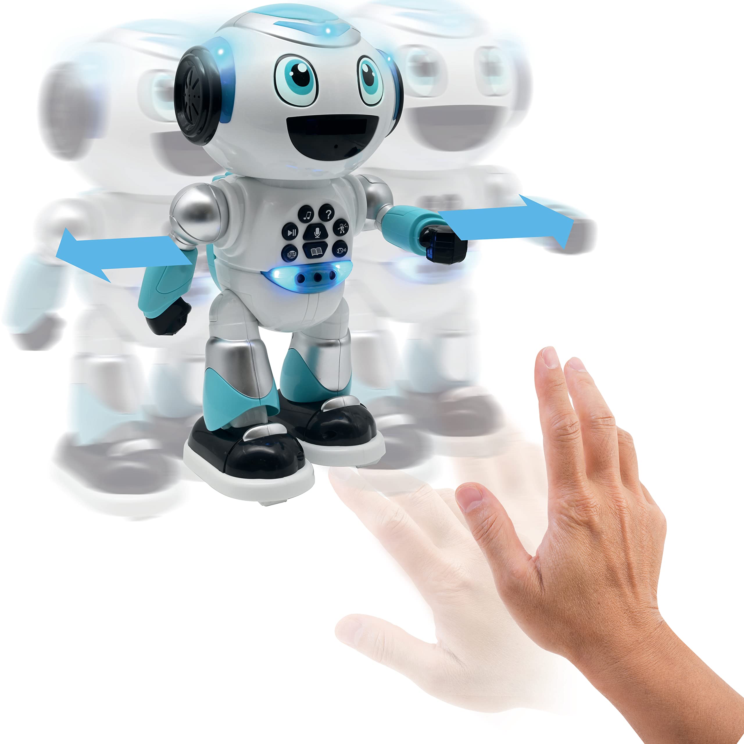 Lexibook Powerman Advance robot interattivo bianco programmabile