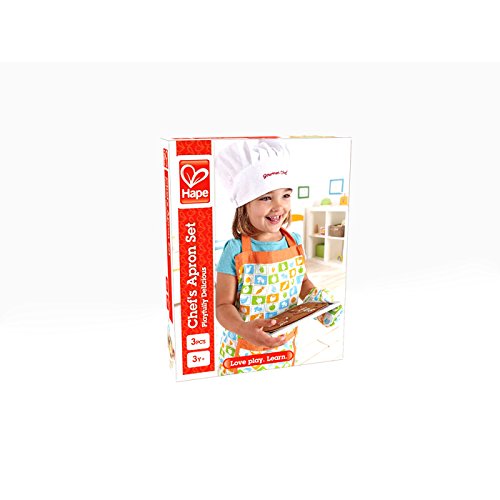 Hape E3119 set grembiuli cuoco bambini cucina
