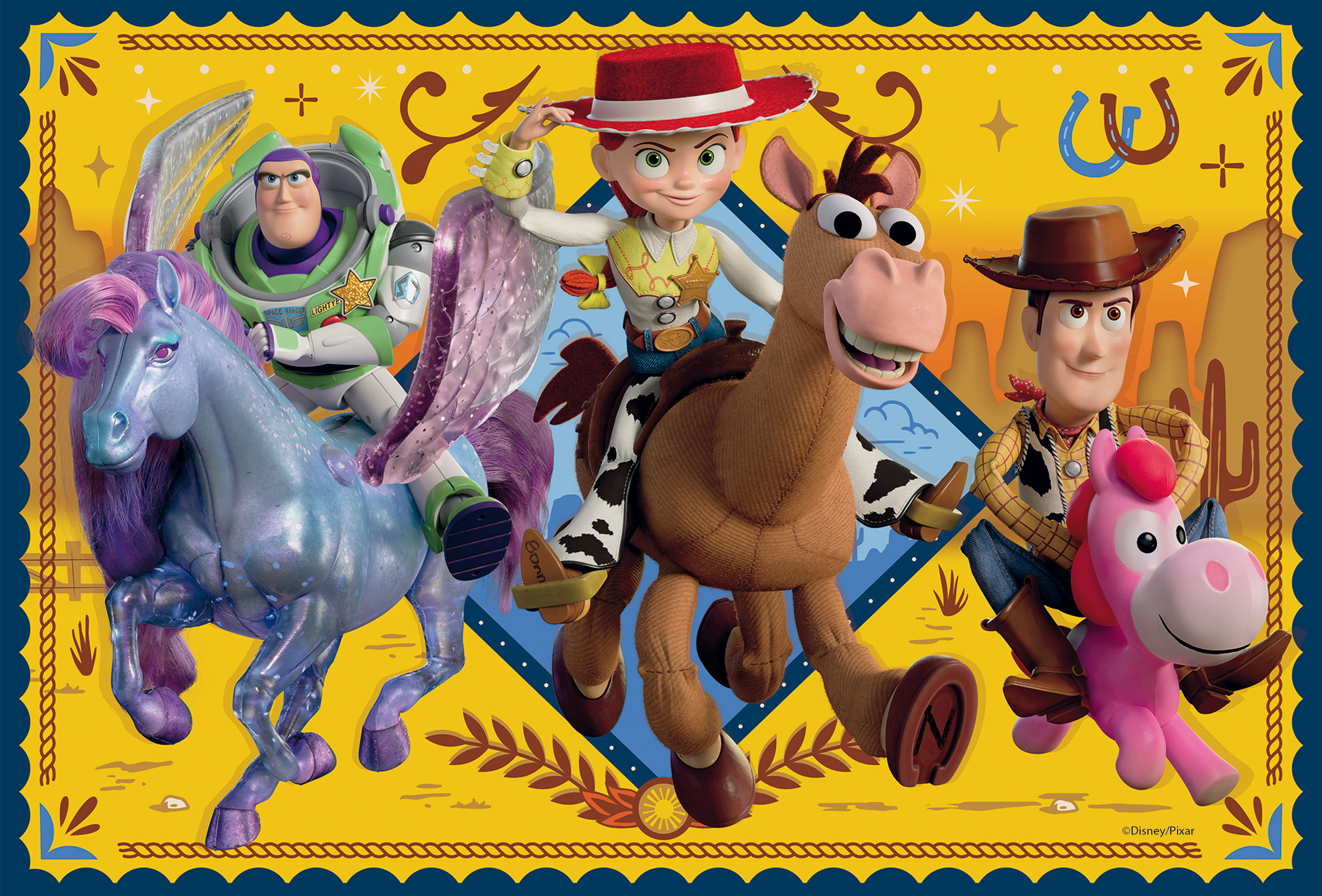 Lisciani Disney Puzzle DF Plus 60 Toy Story 5 puzzle bambini da colorare