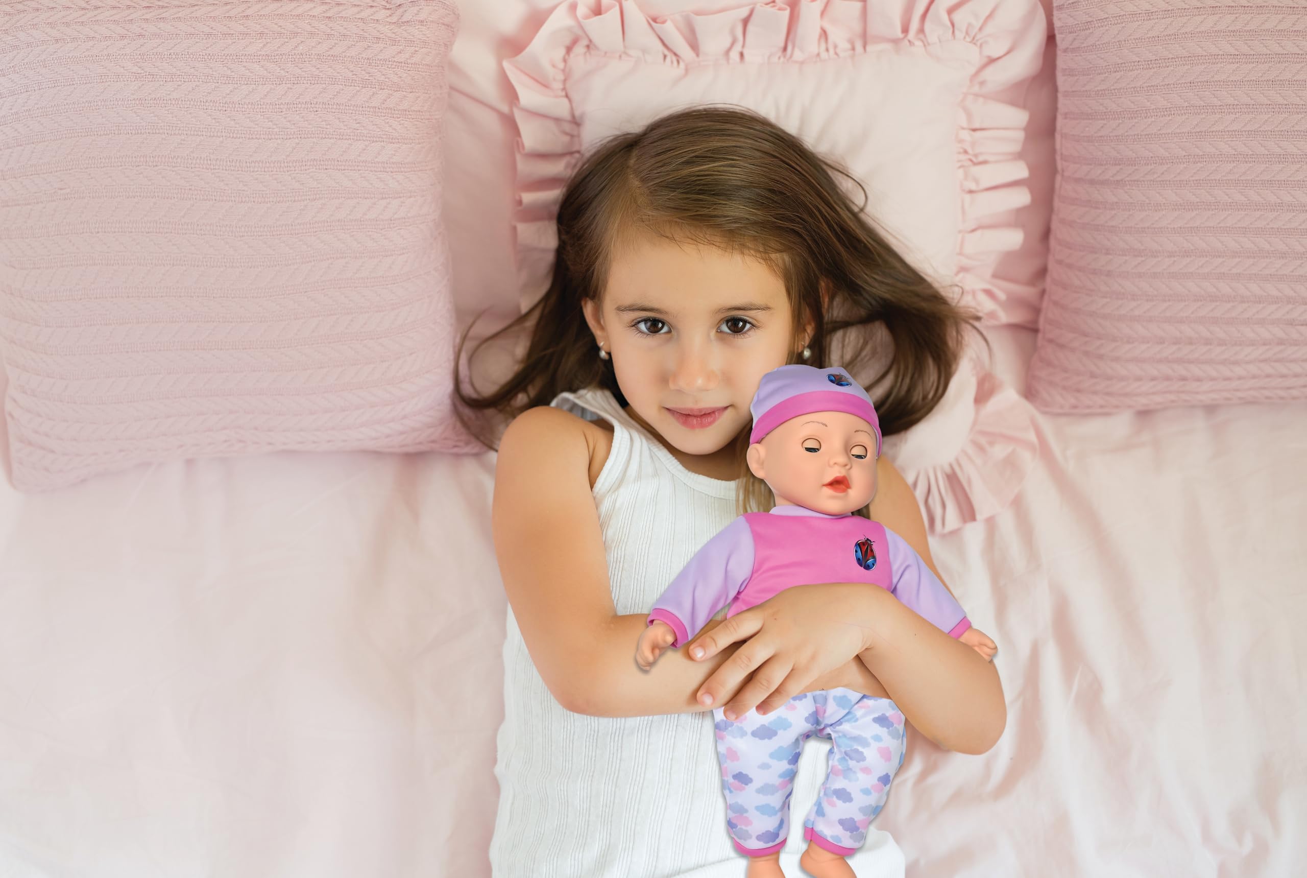Lexibook Power Baby Lina BABY02 bambola interattiva 38 cm rosa