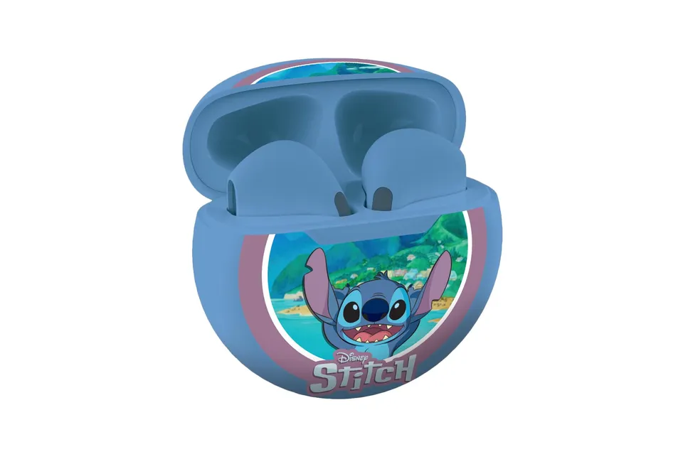 Lexibook Disney Stitch HPBT05D Auricolari Wireless Blu 85dB