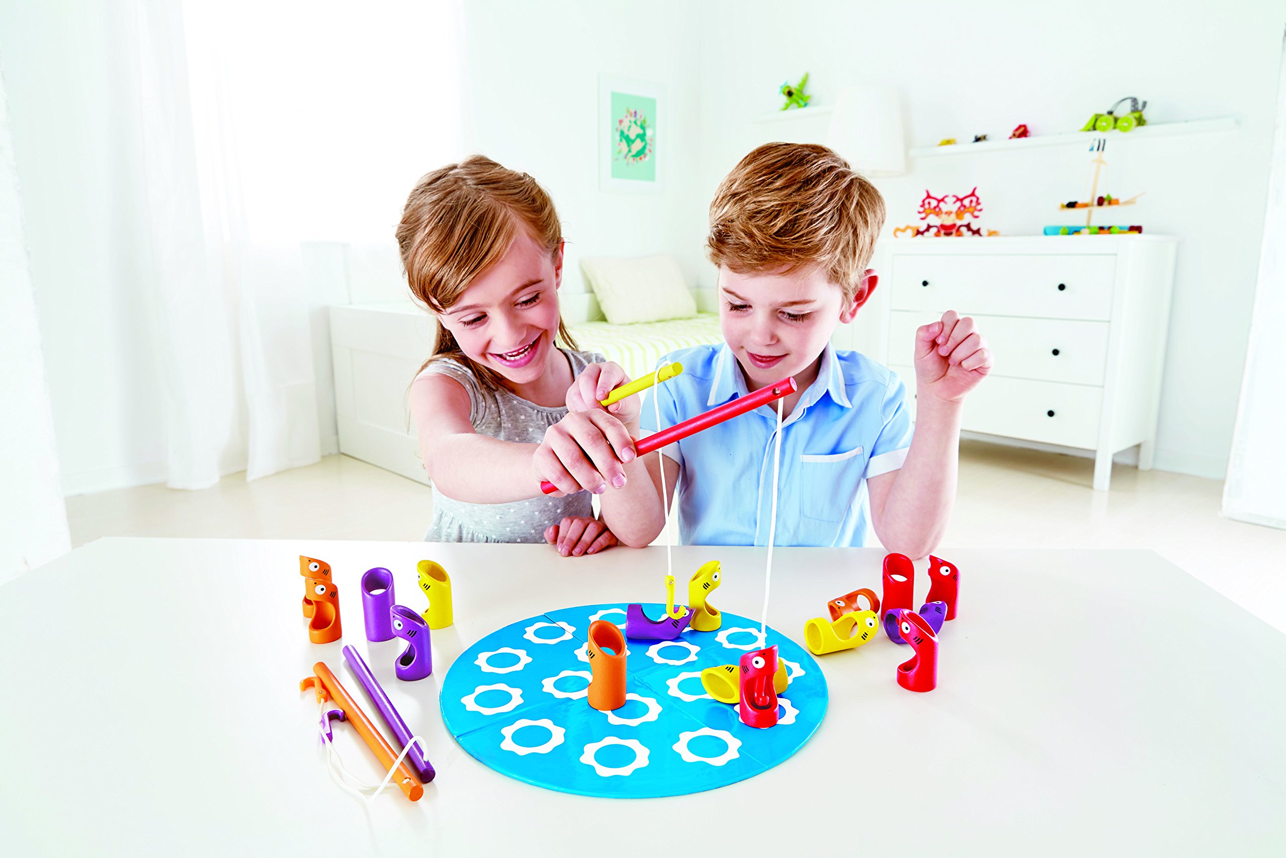 Hape Pesca degli Squali E5553 gioco di pesca educativo