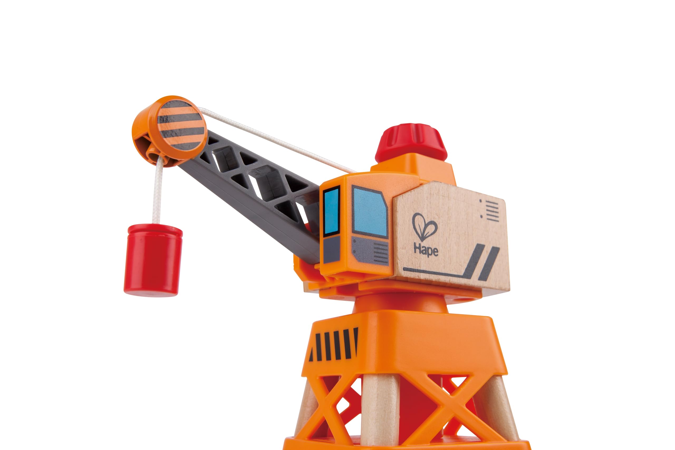 Hape Gru Braccio Grande 360° legno con camion