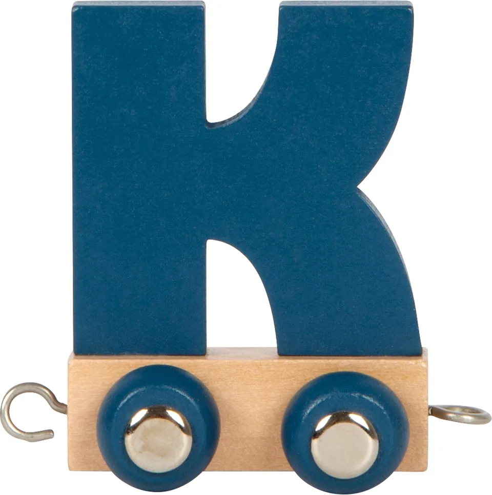 smallfoot 12581 trenino legno lettera K polare
