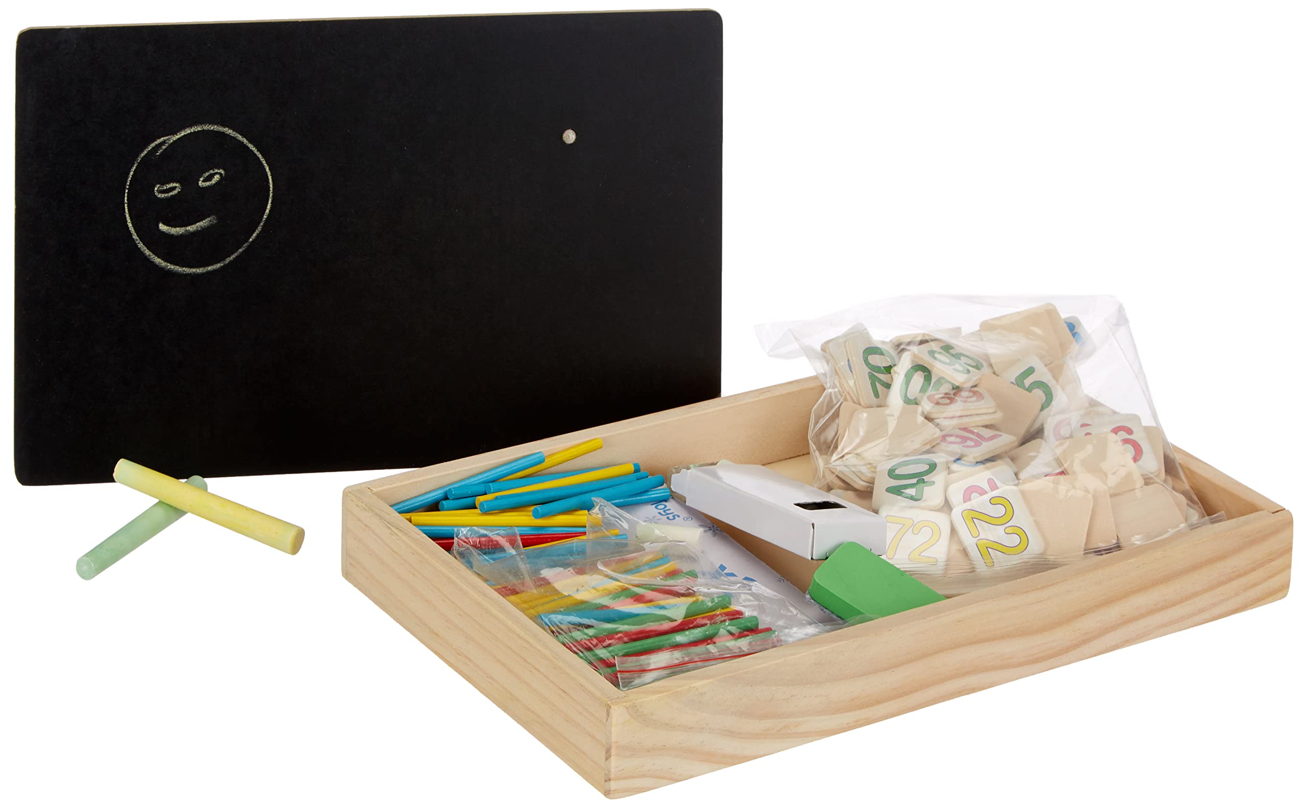 Lexibook Bio Toys EDU200 scatola matematica in legno