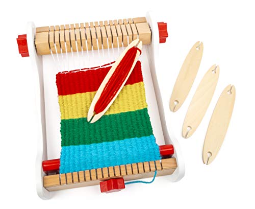 smallfoot Elsa 12042 telaio tessitura legno bambini