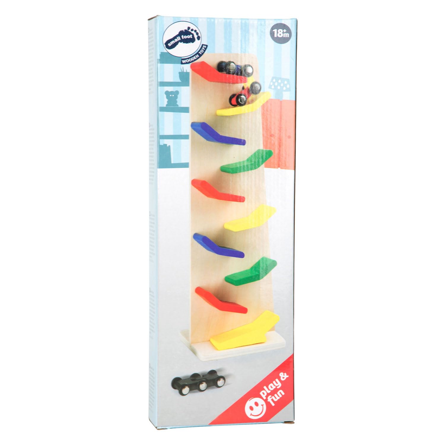 smallfoot Zip Zap torre cascata legno 10 livelli