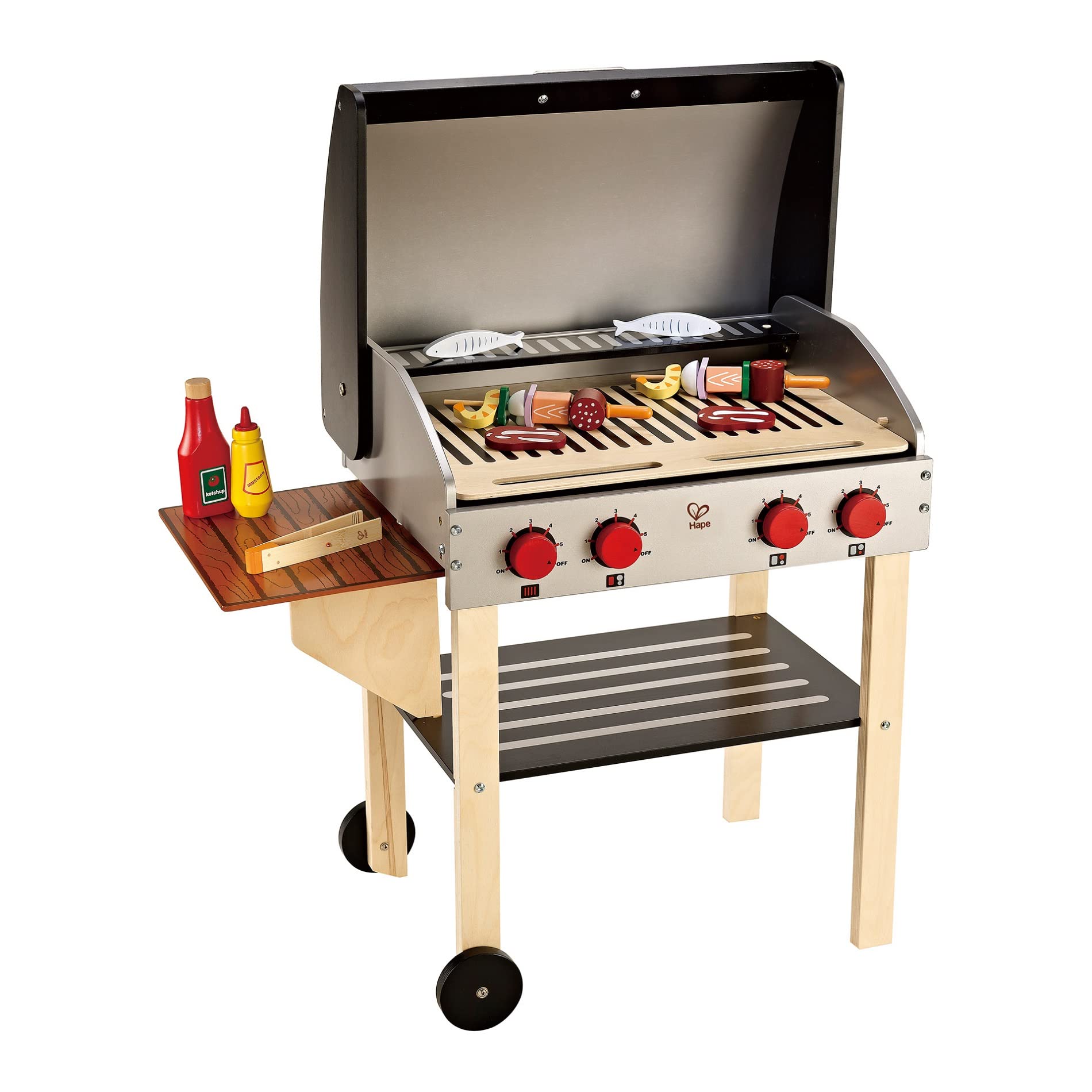 Hape E3127 Griglia del Buongustaio barbecue in legno