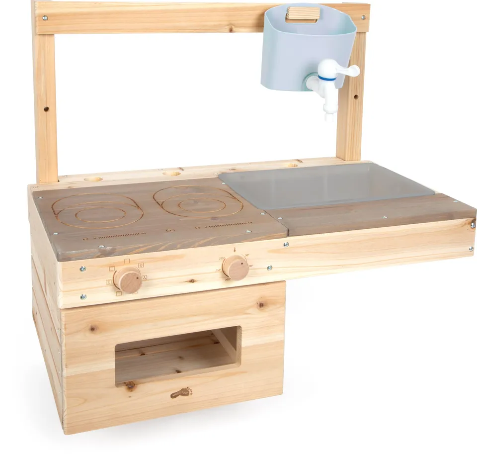 smallfoot cucina da esterno da appendere in legno