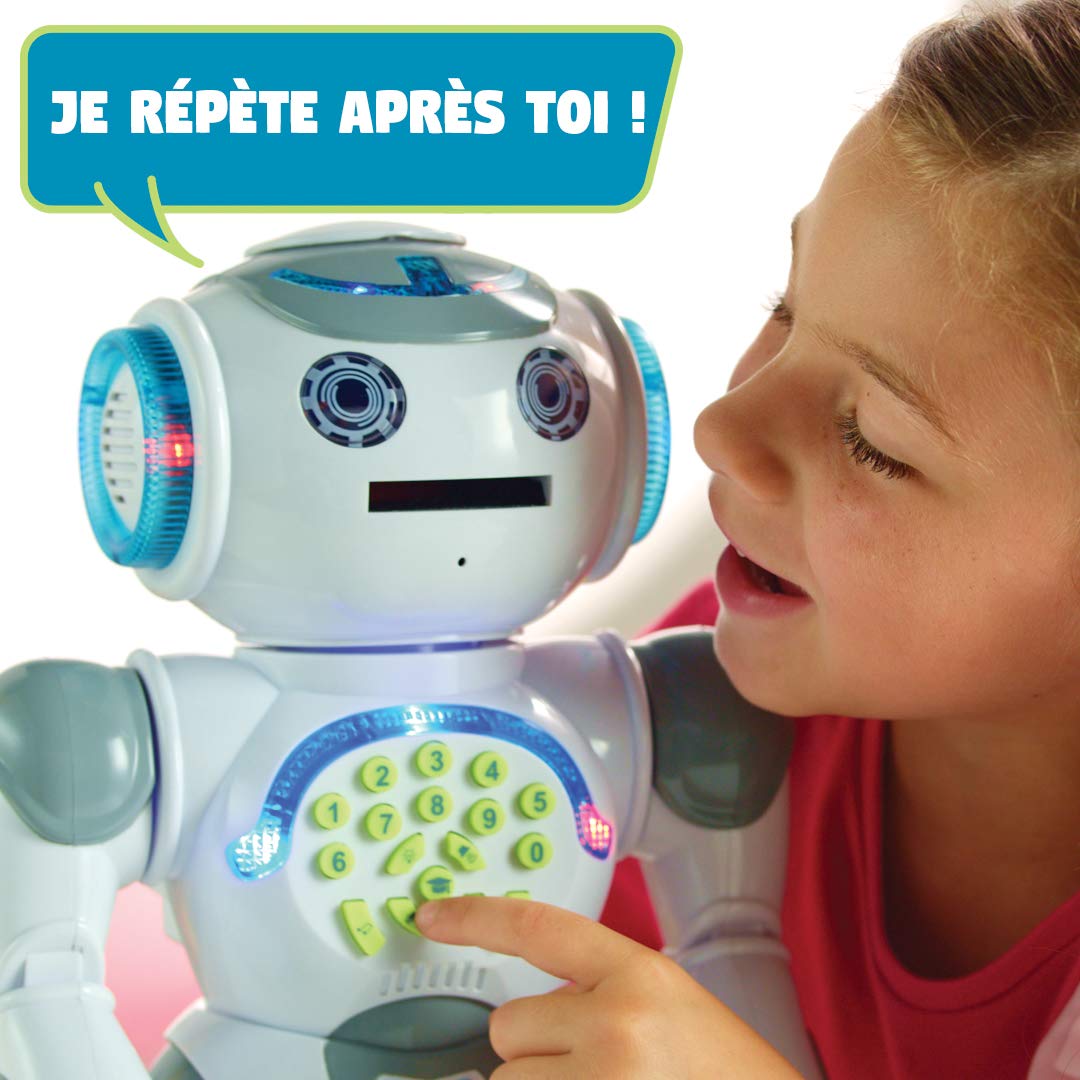 Lexibook Powerman Max ROB80FR robot parlante francese