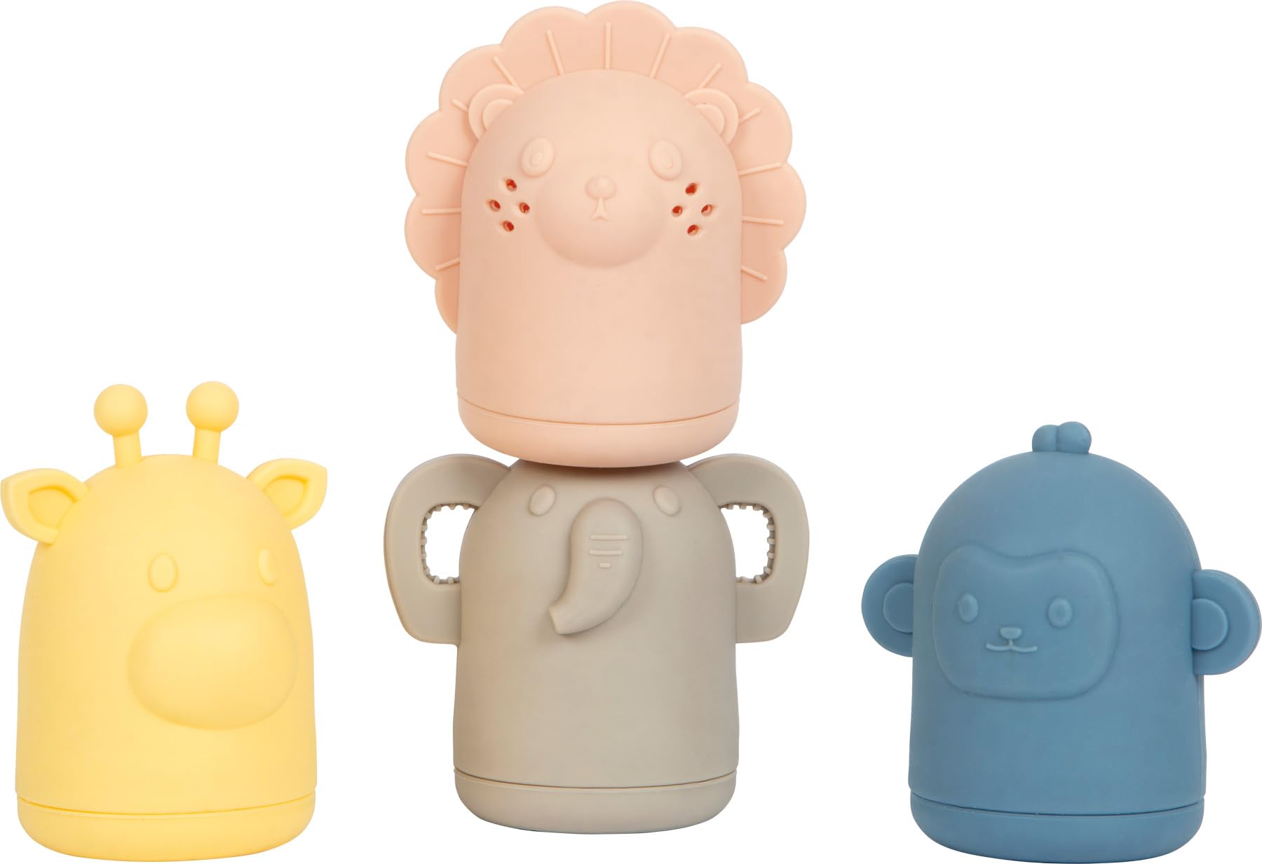 smallfoot set bagnetto silicone animali 4 pezzi senza BPA