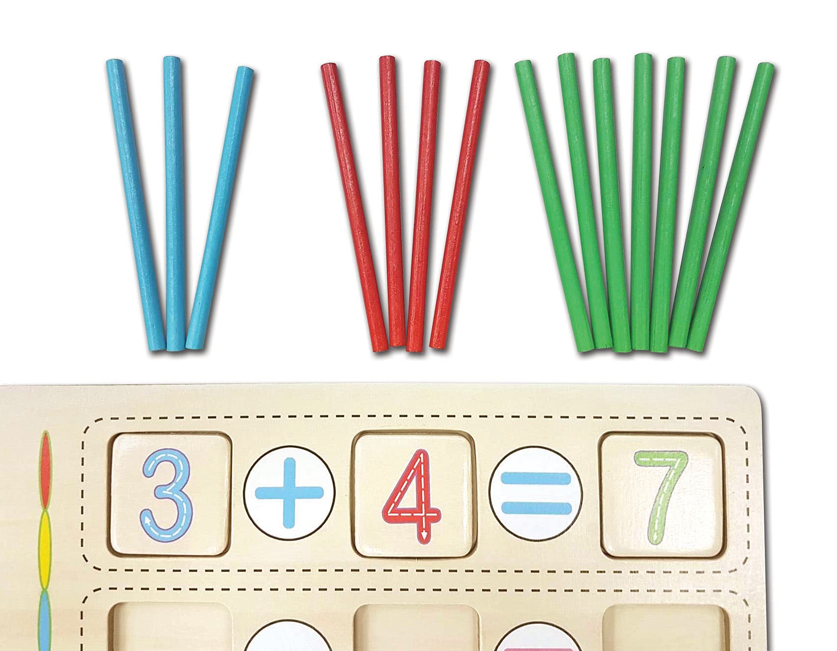 Lexibook Bio Toys EDU200 scatola matematica in legno