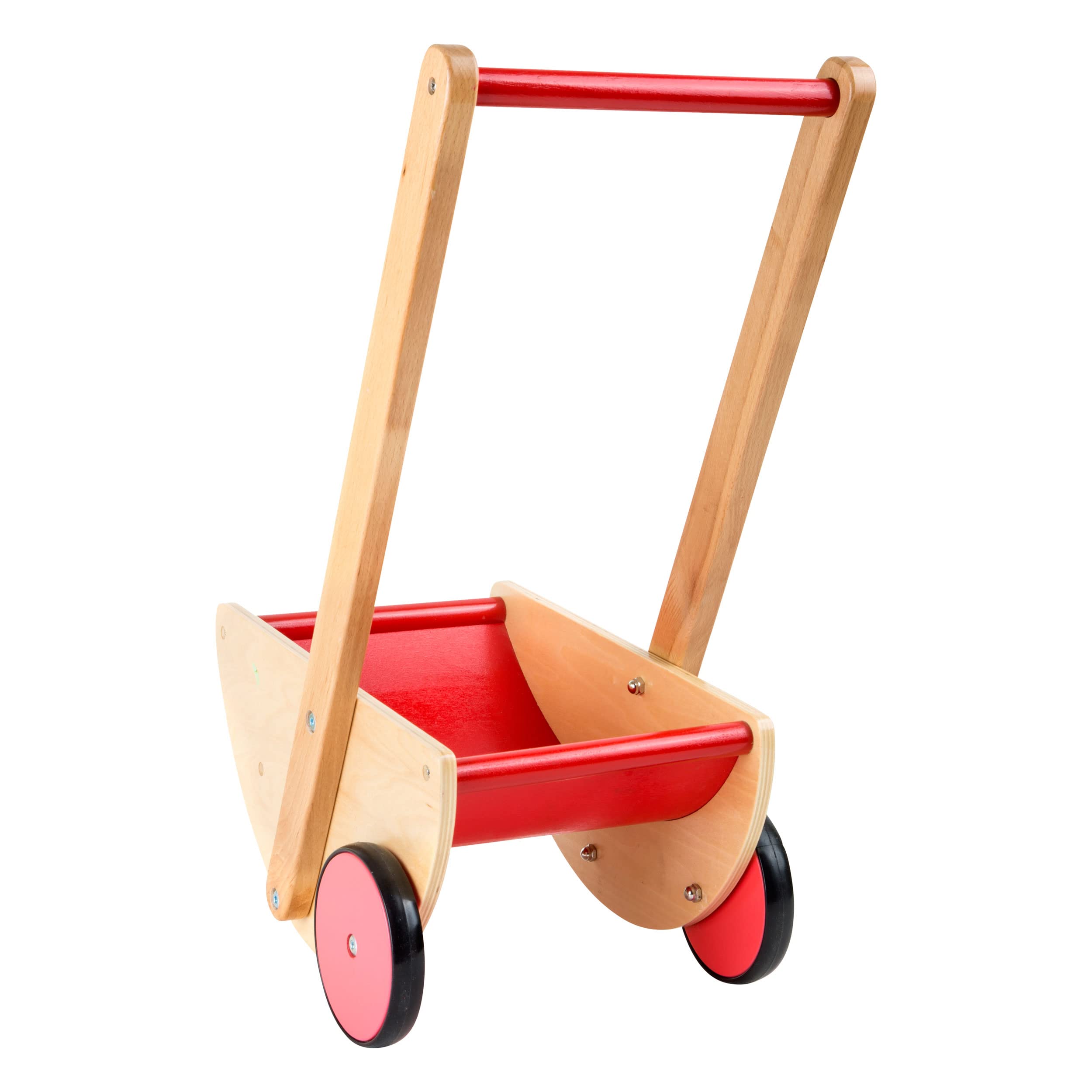 smallfoot 10217 carrozzina bambole legno 3 ruote