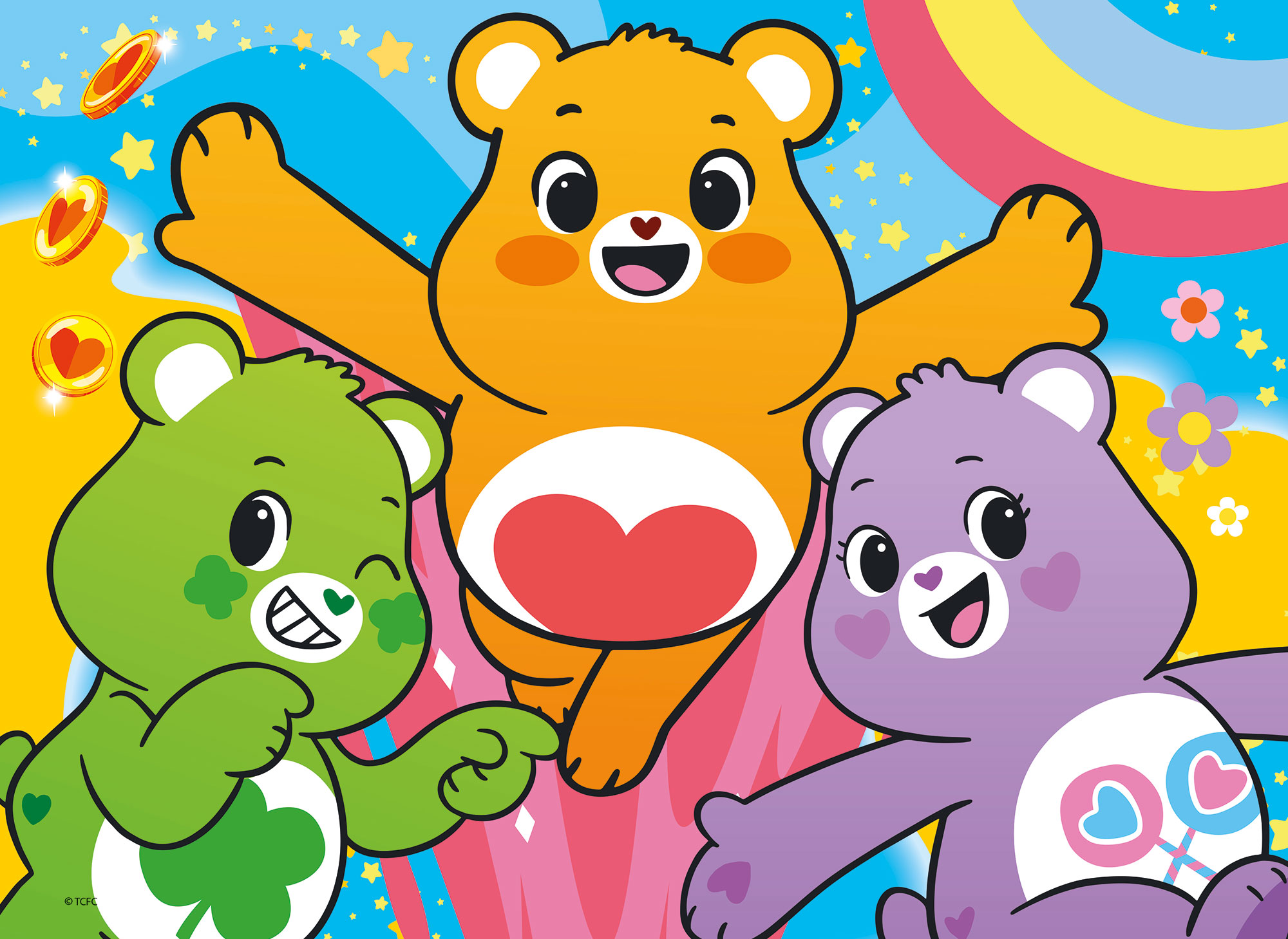 Lisciani Care Bears DF Maxifloor 4x48 puzzle double-face