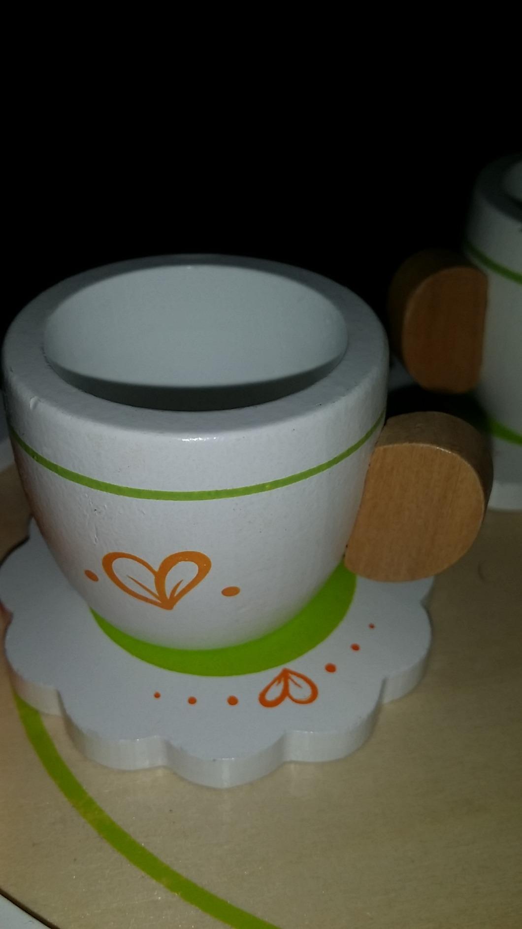 Hape E3124 Servizio da tè giocattolo per due in legno