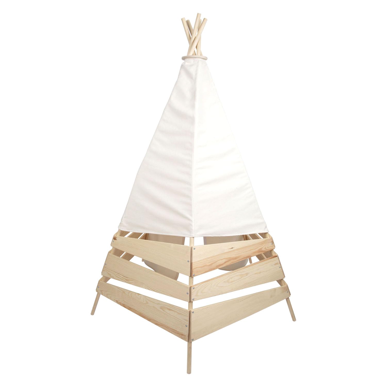 smallfoot Outdoor 12405 tenda tipi legno impermeabile 2 anni