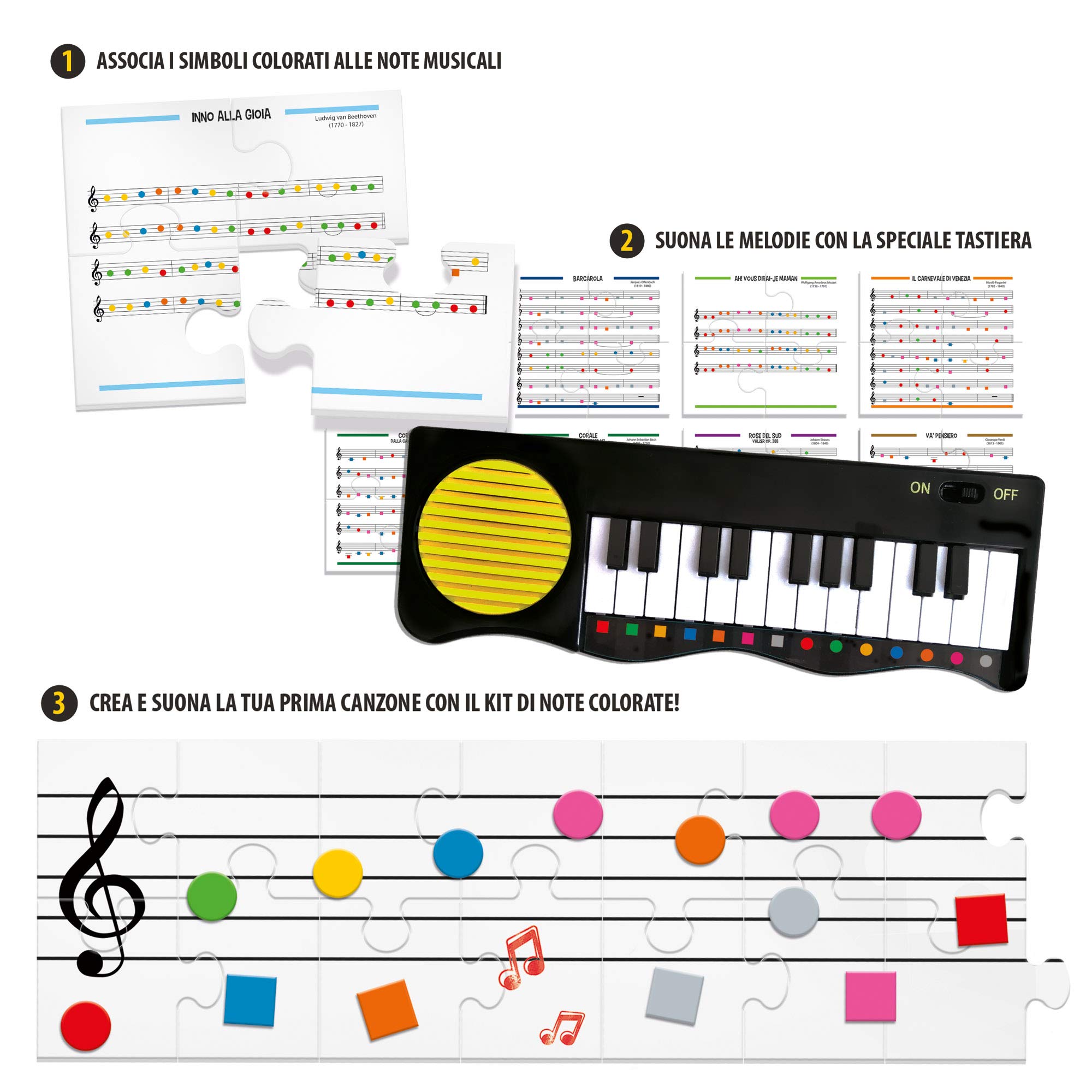 Headu Laboratorio Gioco e Suono IT25763 gioco musicale 3-6 anni