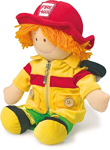 smallfoot Lavoratori set 3 bambole stoffa 32 cm