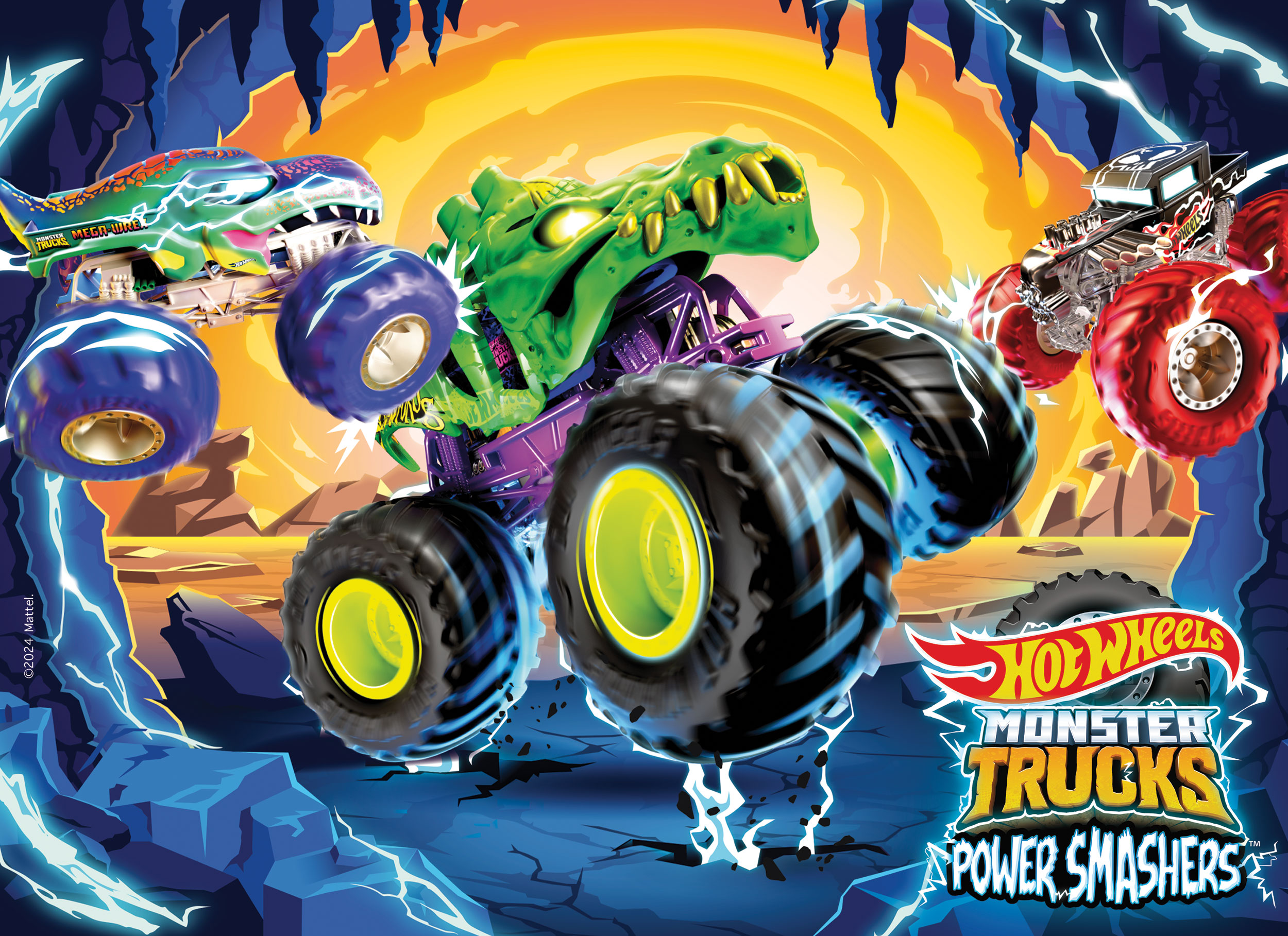 Lisciani Puzzle M-Plus Hot Wheels puzzle 24 pezzi