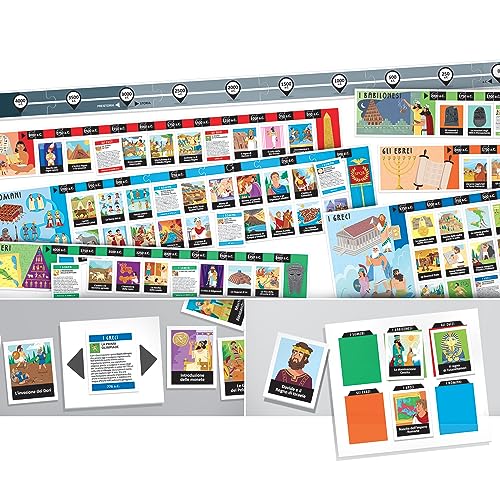 Headu Linea del Tempo IT57052 gioco educativo 6-10 anni