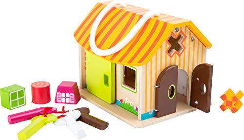 smallfoot 10315 gioco motricità stalla in legno
