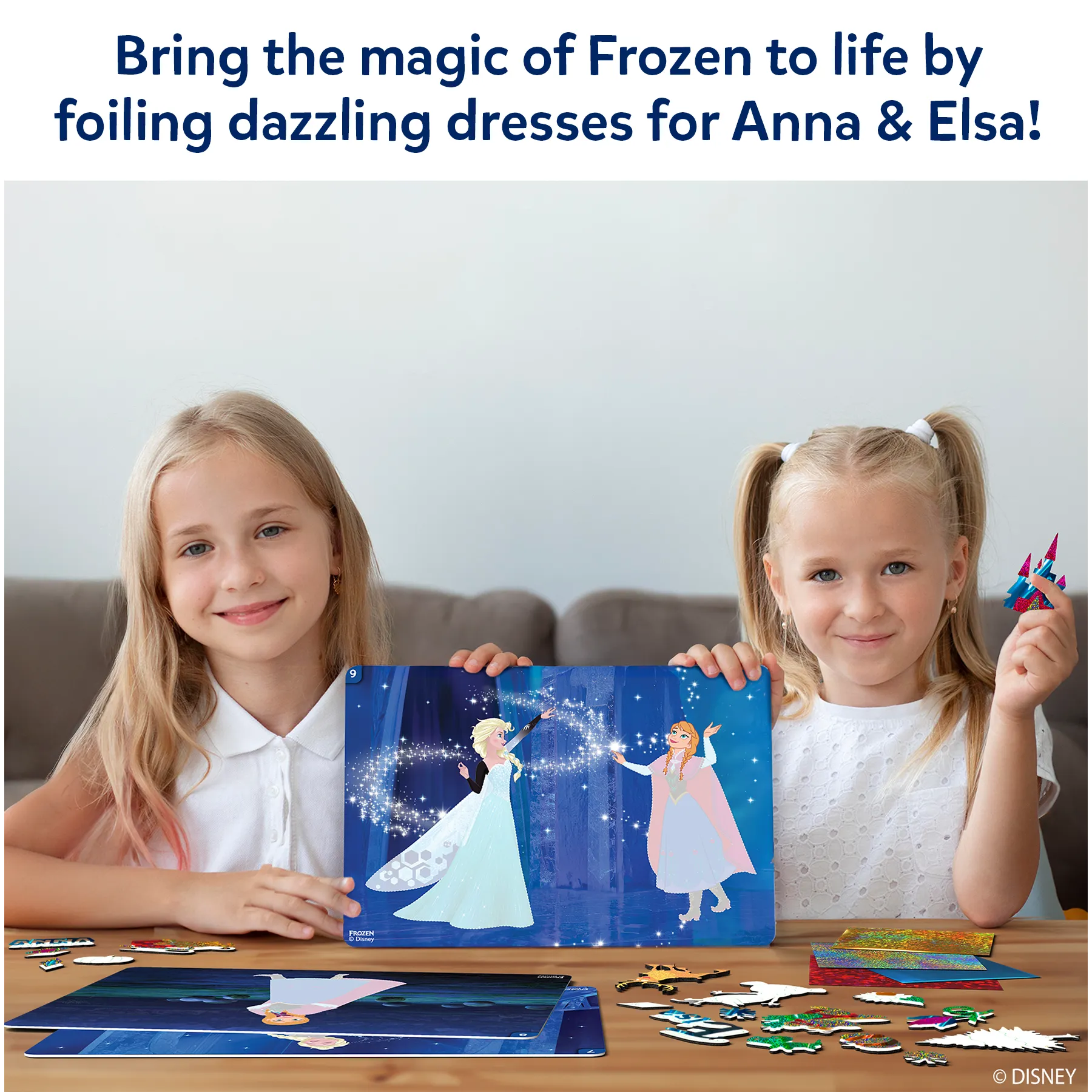 Skillmatics Foil Fun Disney Frozen kit arte foil 4-9 anni