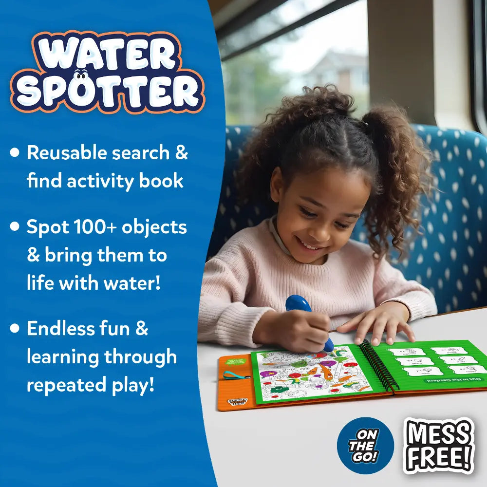 Skillmatics Water Spotter Casa libro acqua cerca e trova