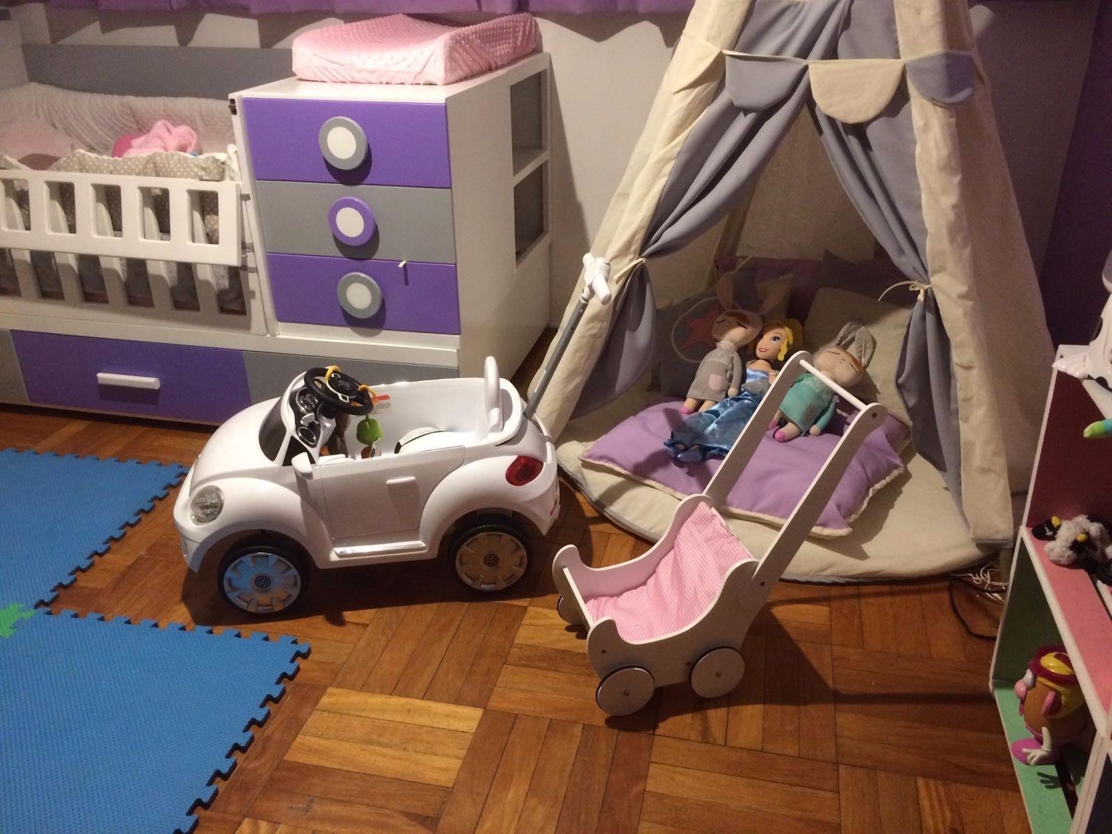 smallfoot 2864 Carrozzina bambole passeggino bianco