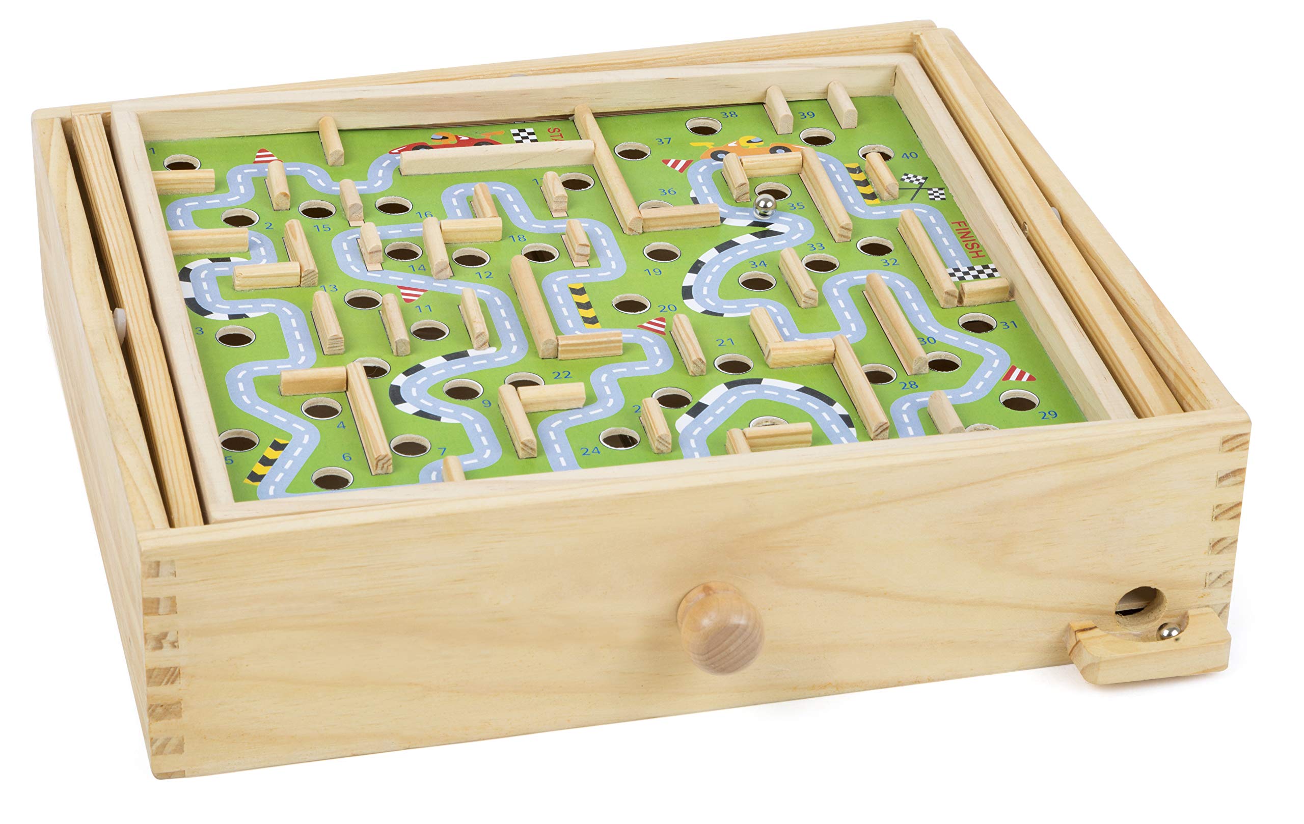 smallfoot 11229 labirinto biglie legno dai 5 anni