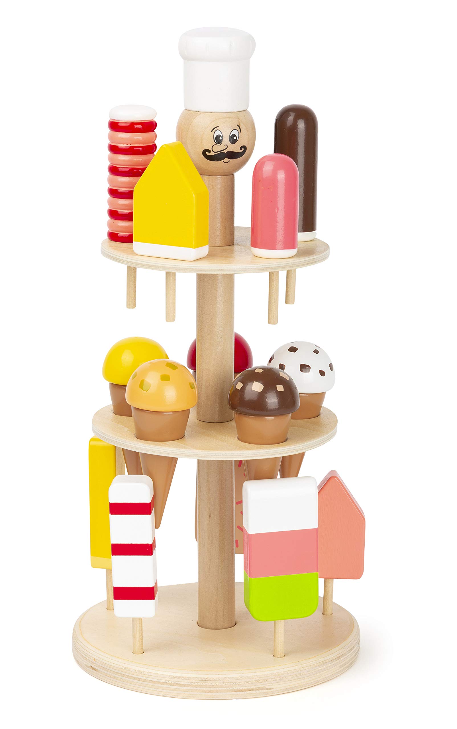 smallfoot Porta gelati 5261 cucina gioco legno 15 gelati