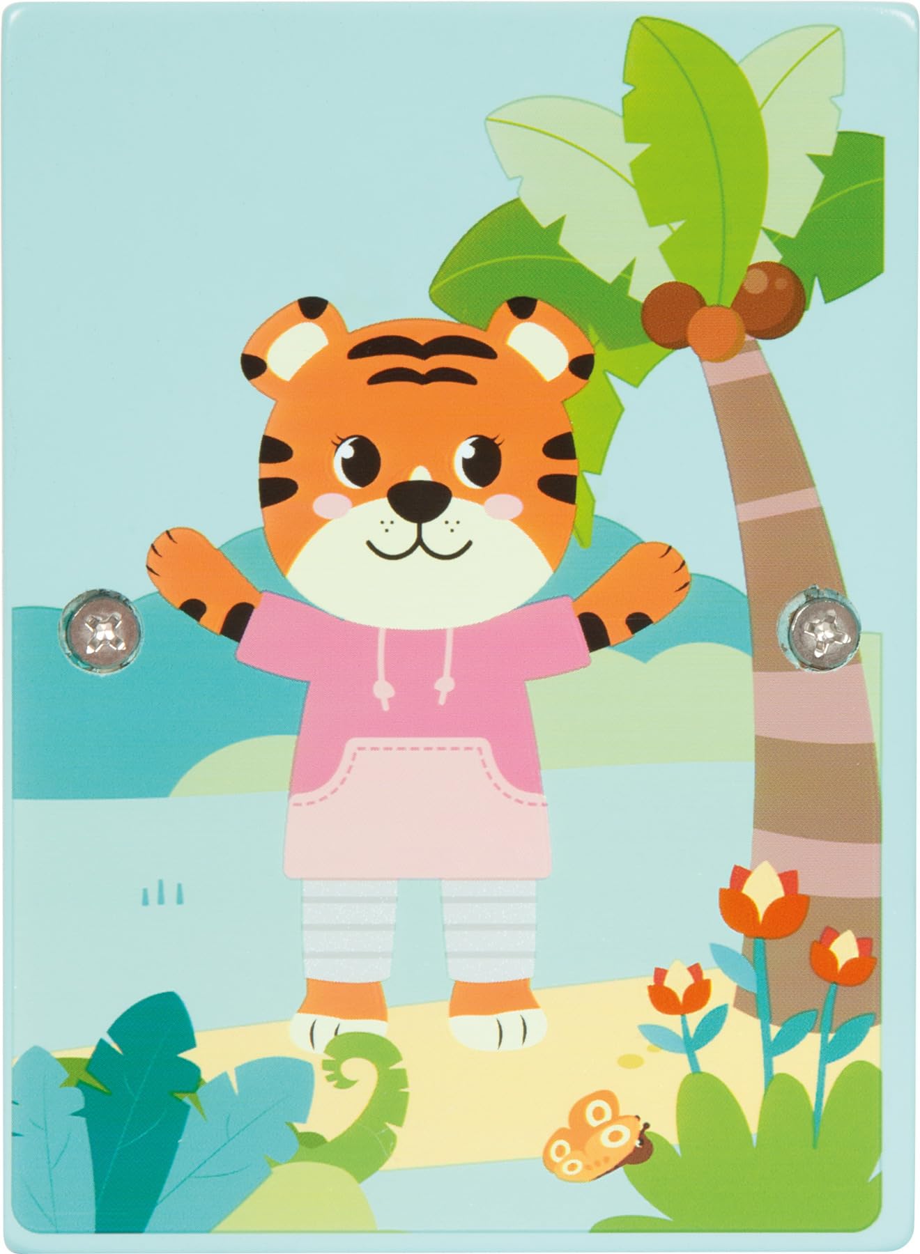 small foot Jungle Friends 12763 panca martelletto legno